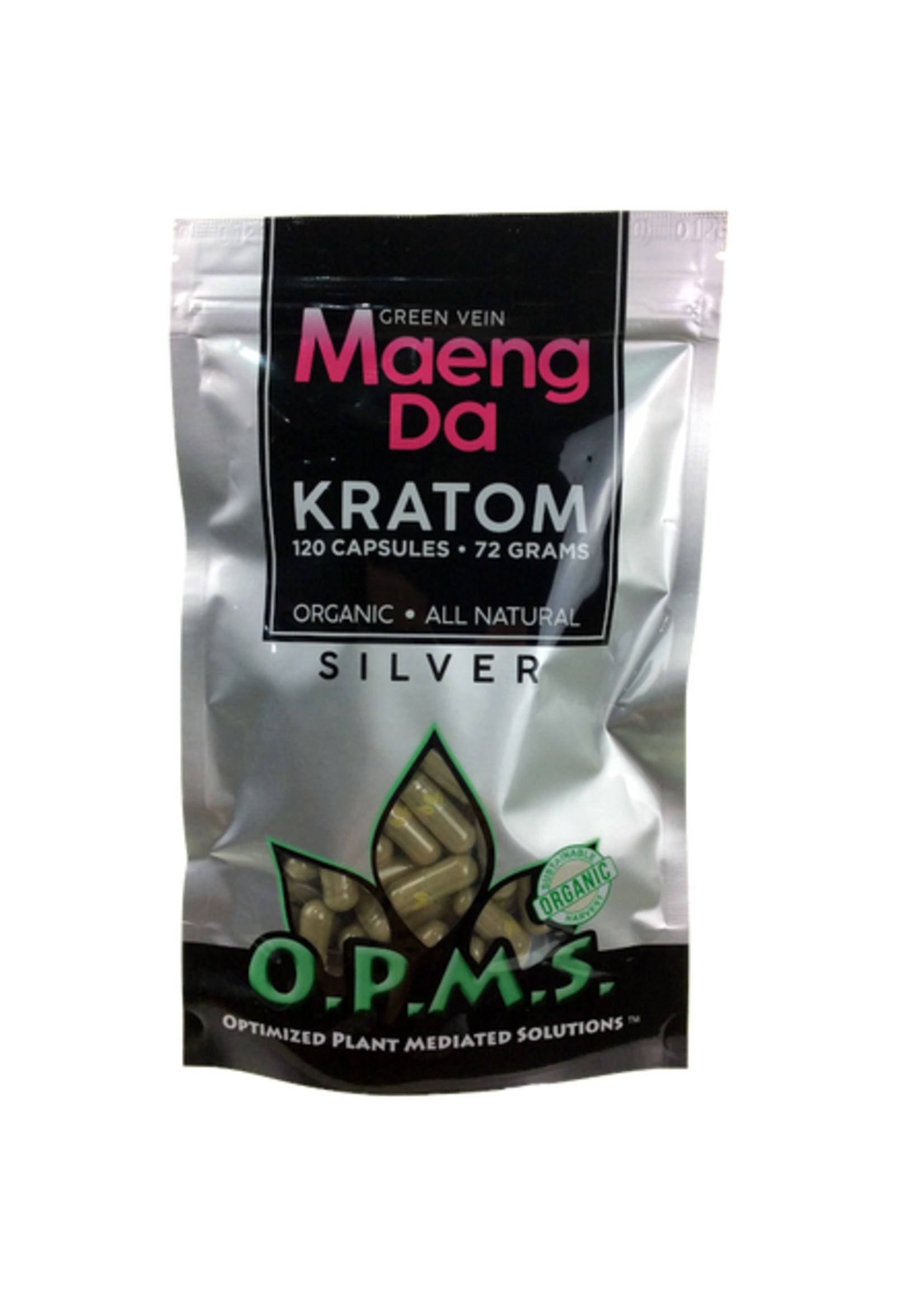 OPMS OPMS Kratom Silver 120ct
