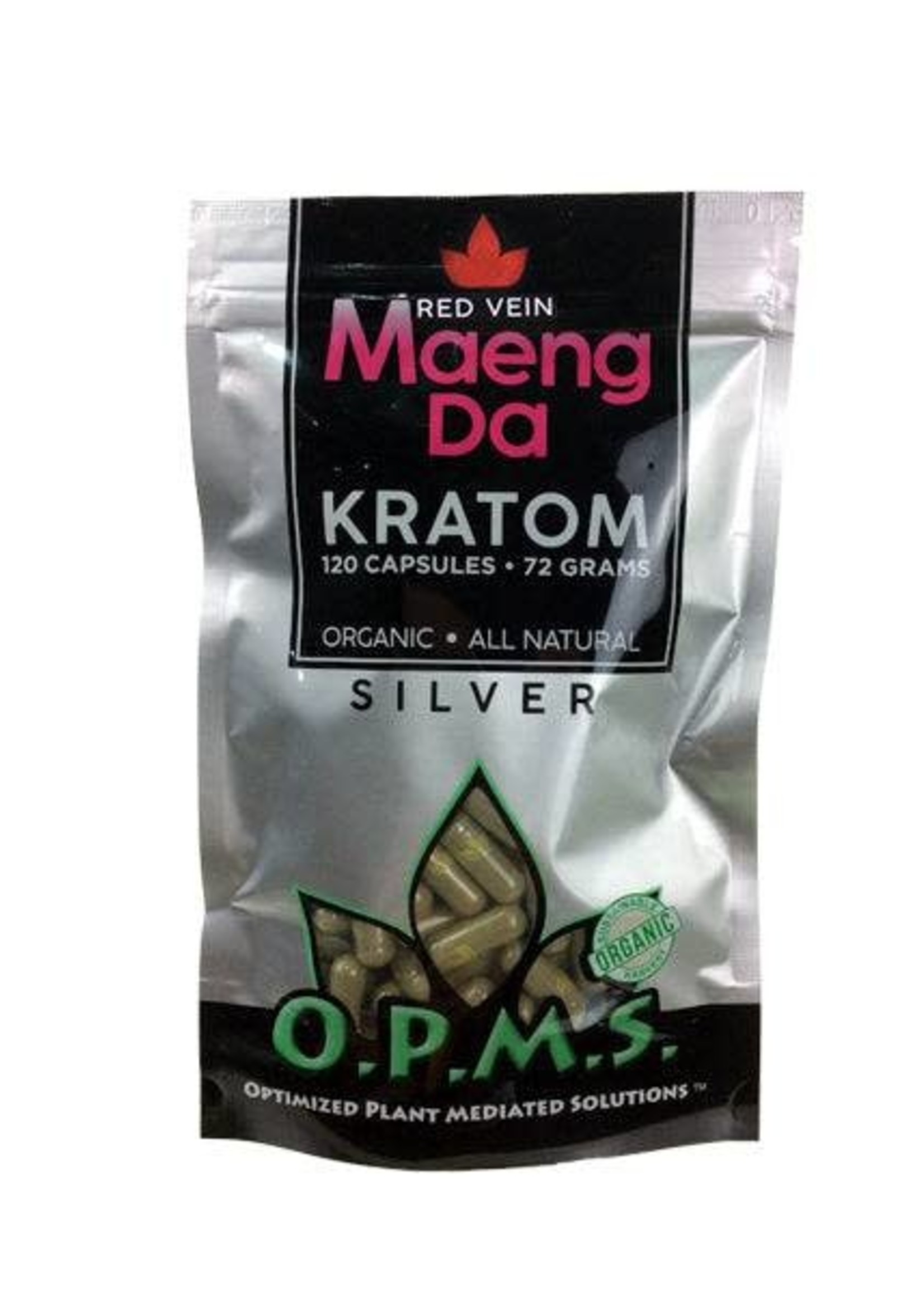 OPMS OPMS Kratom Silver 120ct
