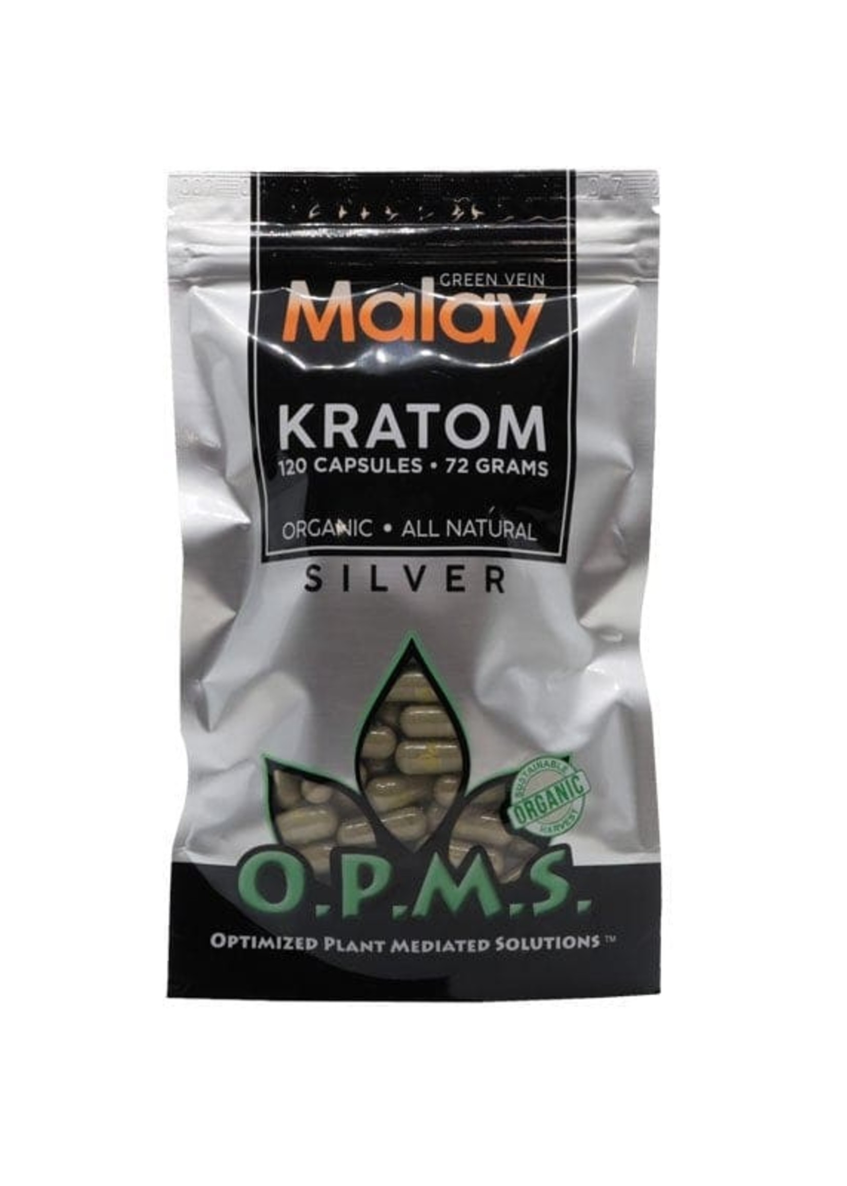 OPMS OPMS Kratom Silver 120ct