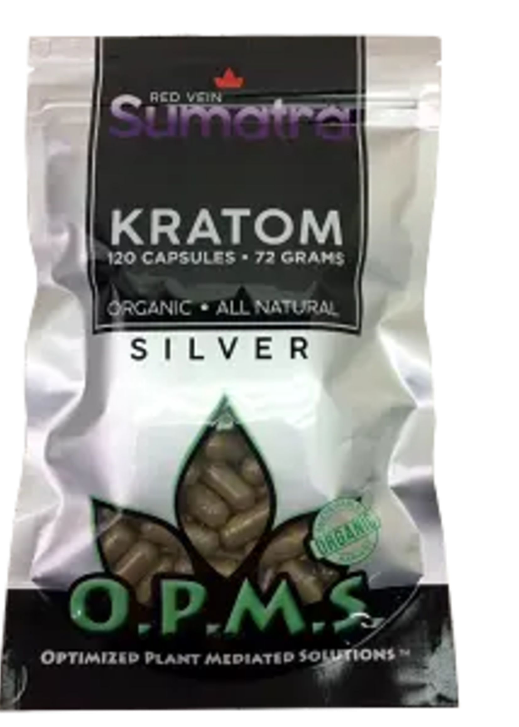 OPMS OPMS Kratom Silver 120ct