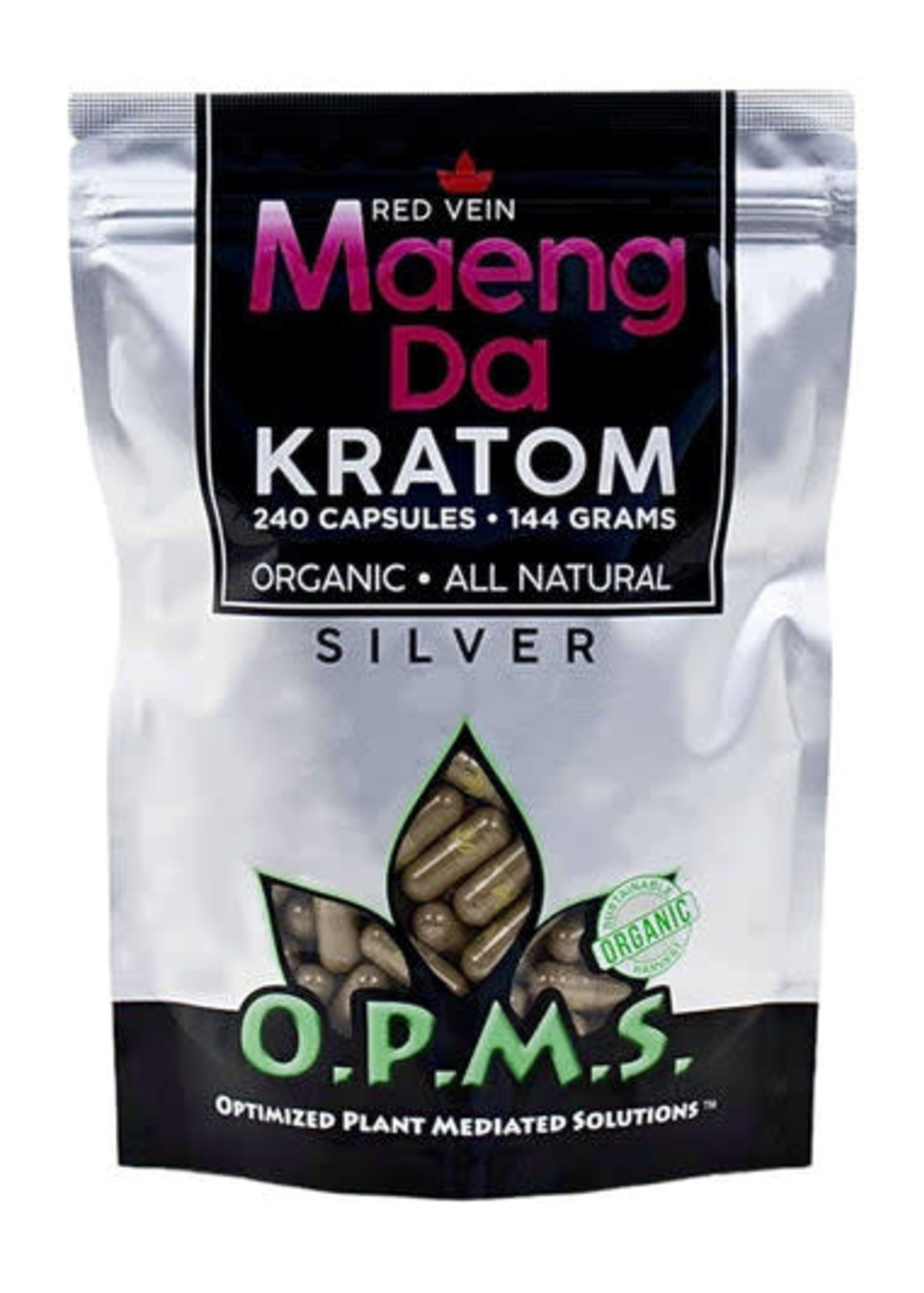 OPMS OPMS Kratom Silver 240ct
