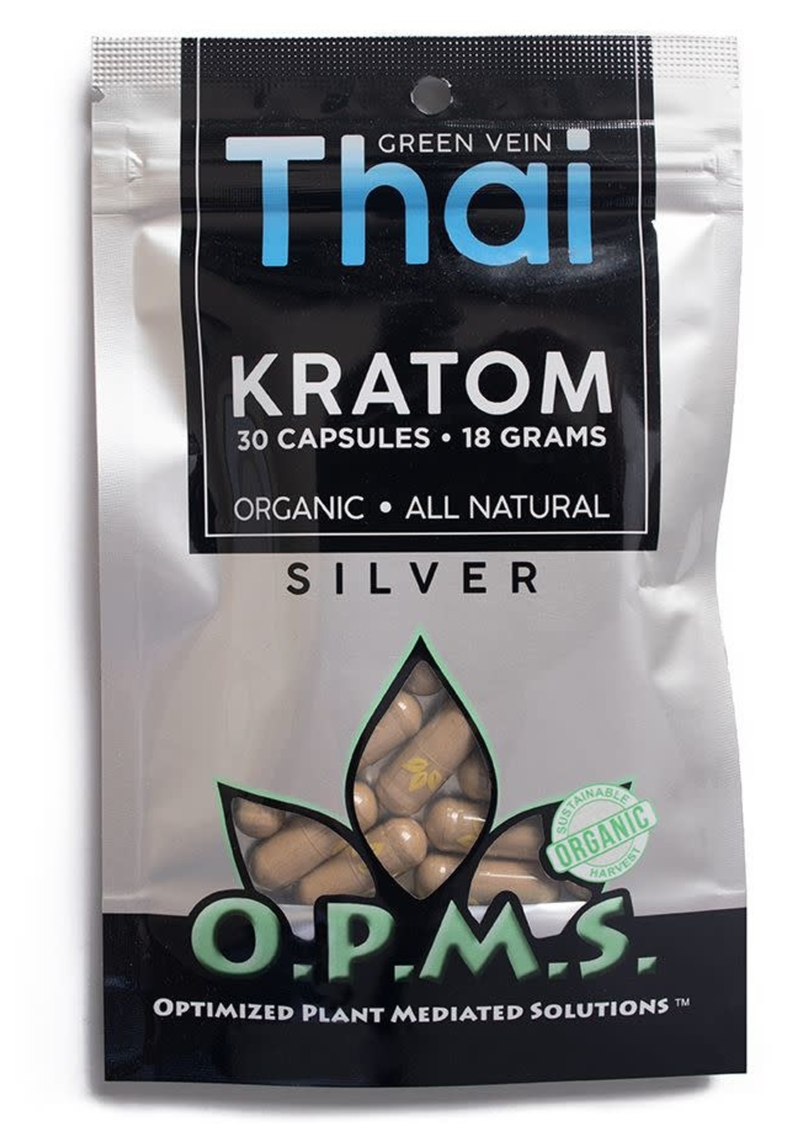 OPMS OPMS Kratom Silver 30ct