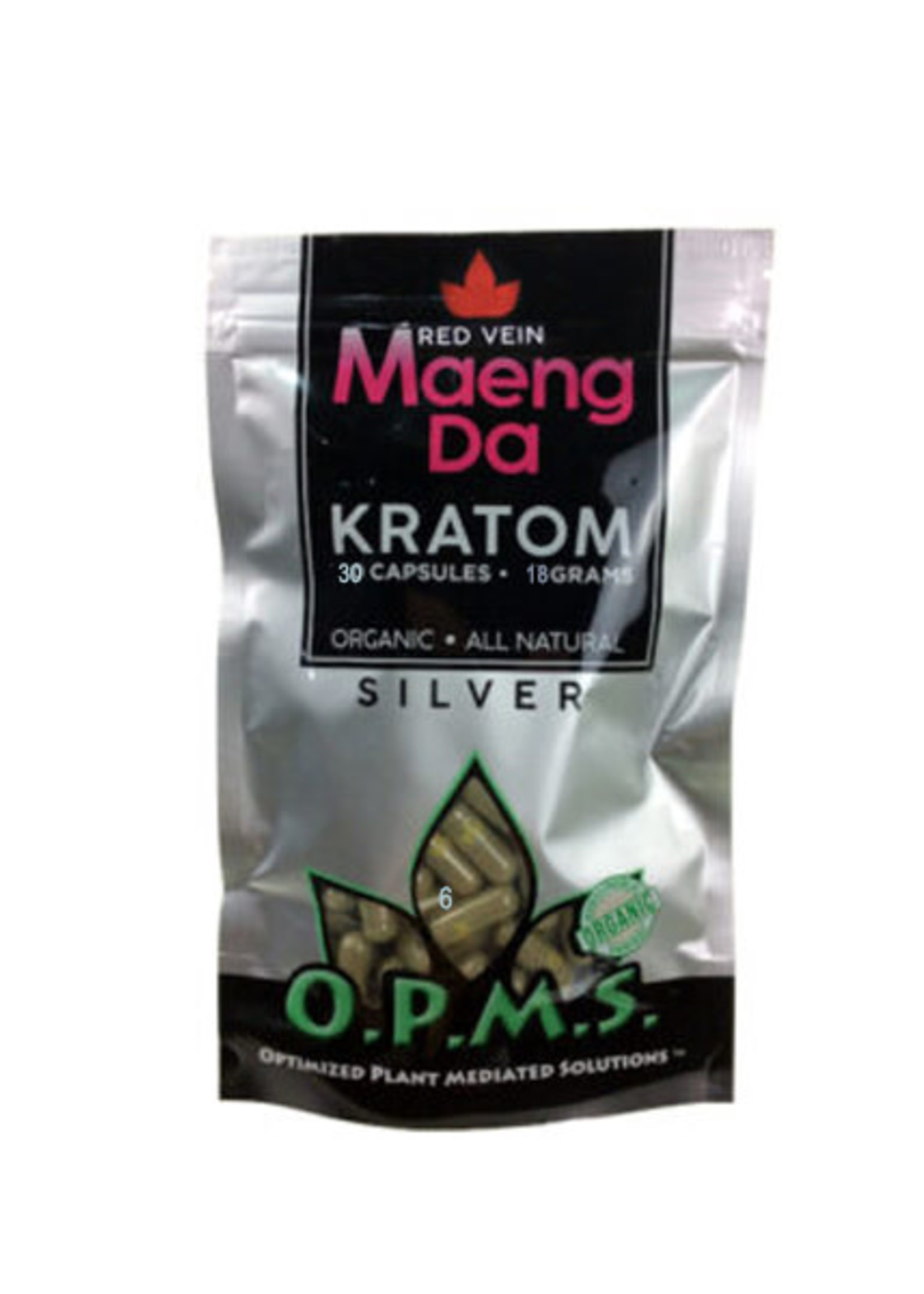 OPMS OPMS Kratom Silver 30ct