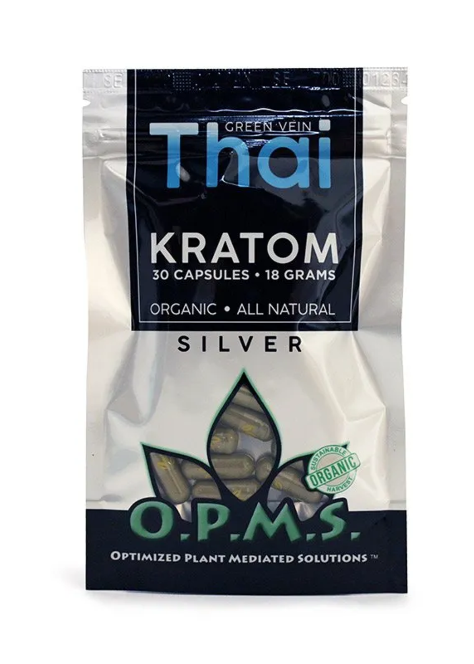 OPMS OPMS Kratom Silver 30ct