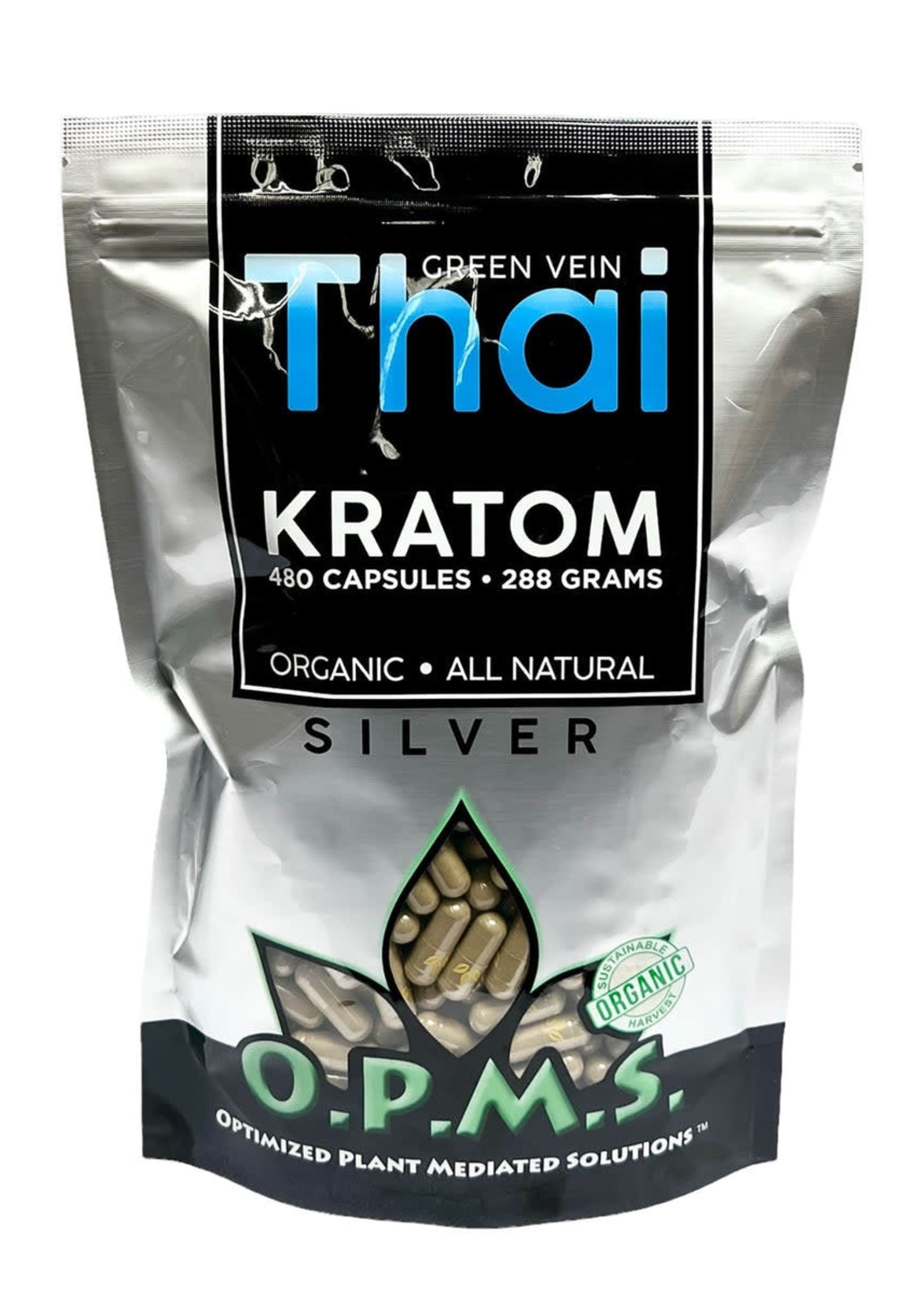 OPMS OPMS Kratom Silver 480ct