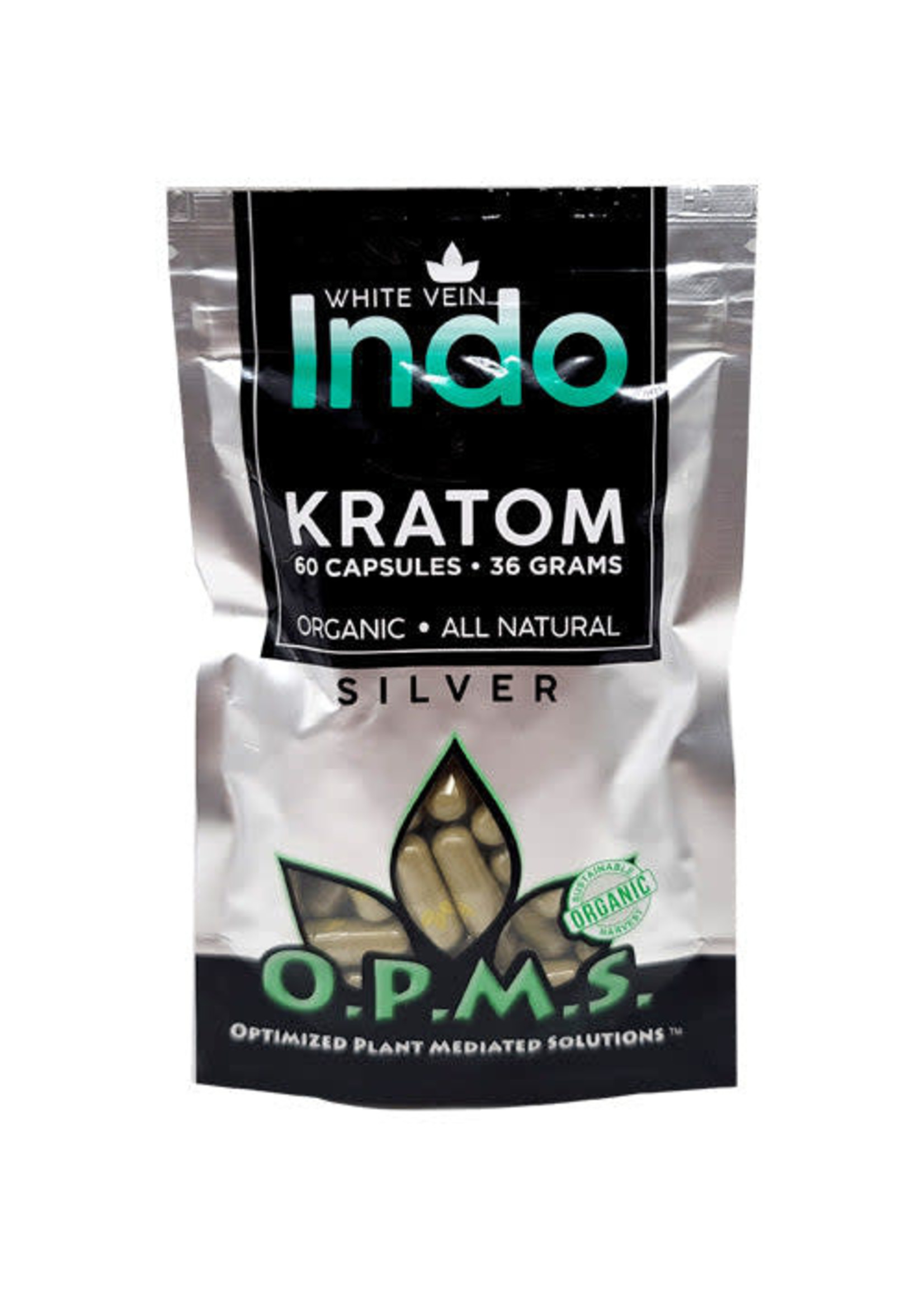 OPMS OPMS Kratom Silver 60ct