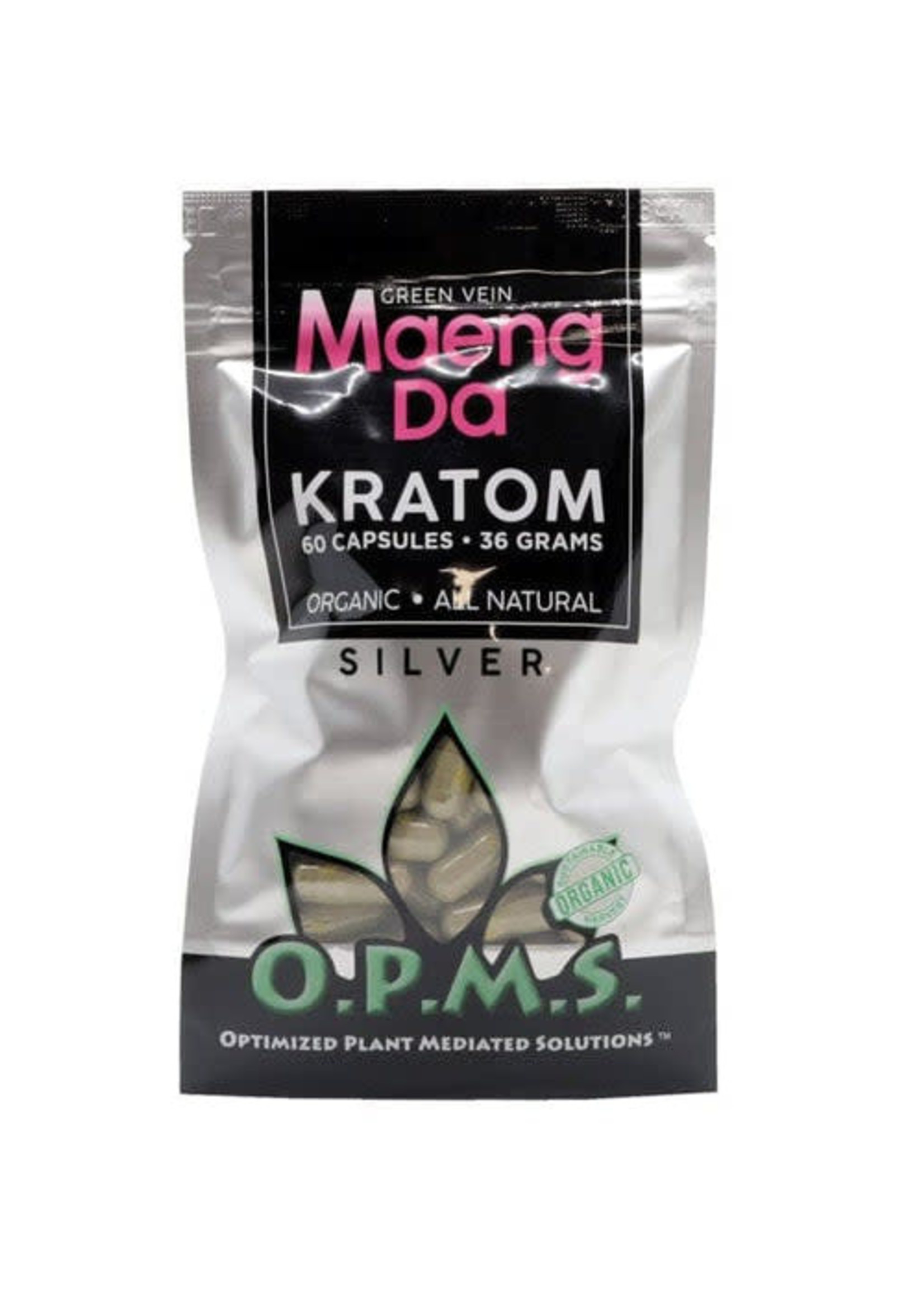 OPMS OPMS Kratom Silver 60ct