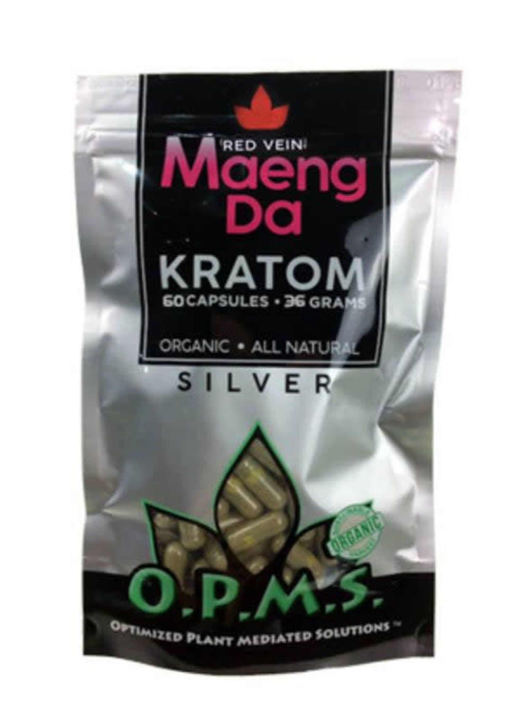 OPMS OPMS Kratom Silver 60ct