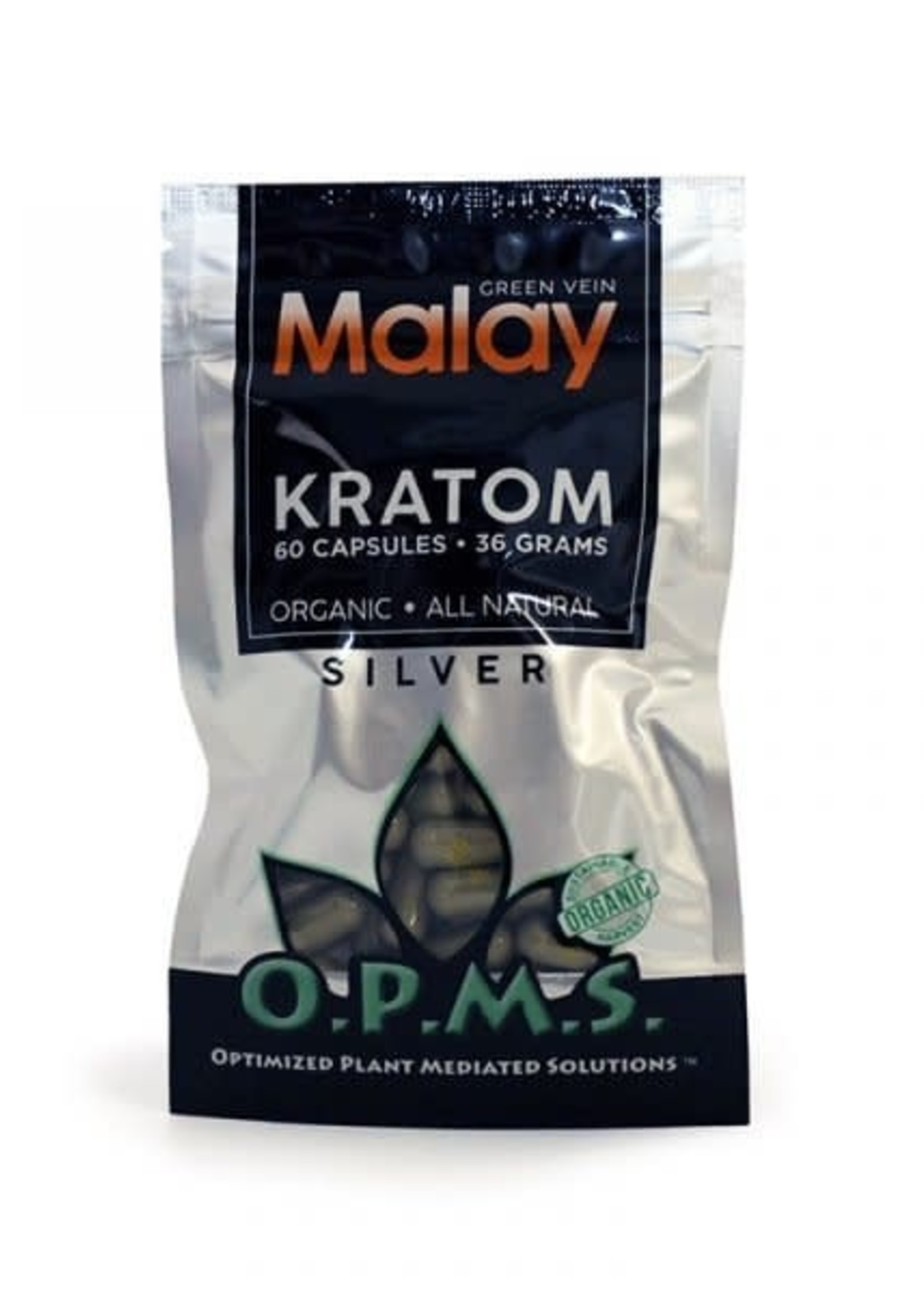 OPMS OPMS Kratom Silver 60ct