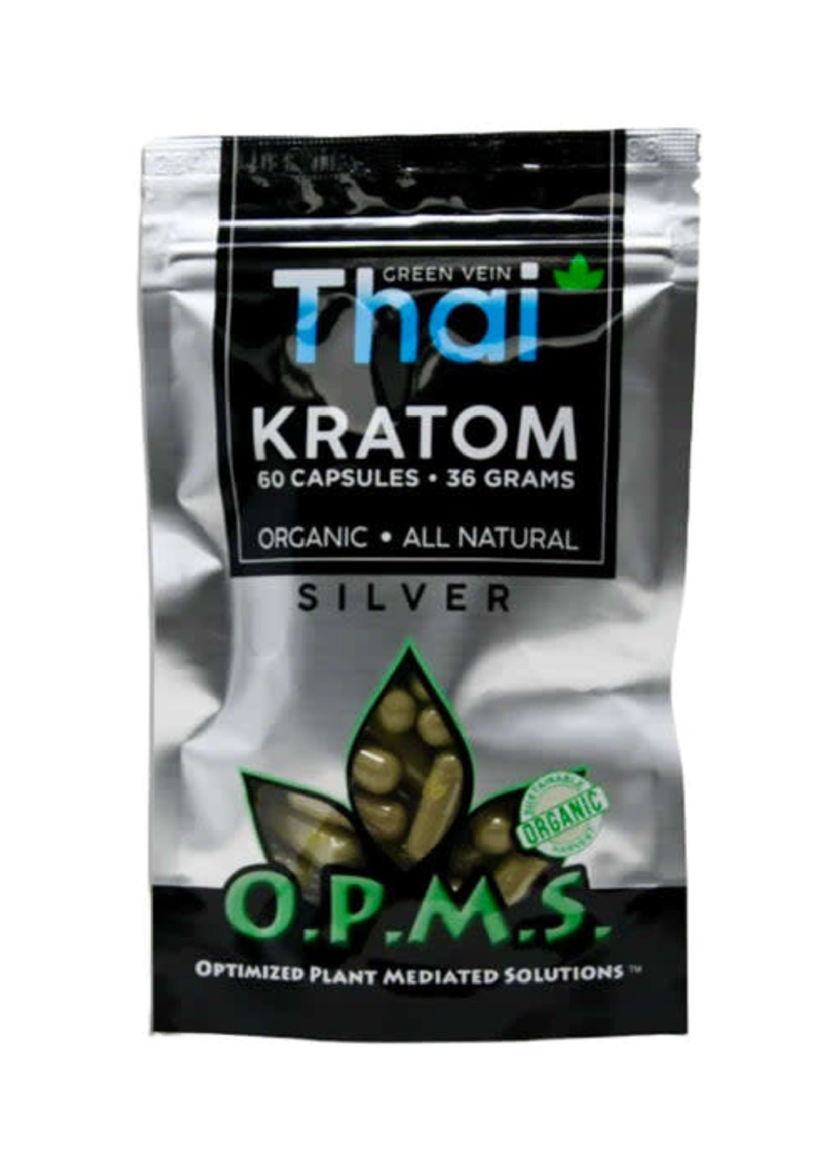 OPMS OPMS Kratom Silver 60ct