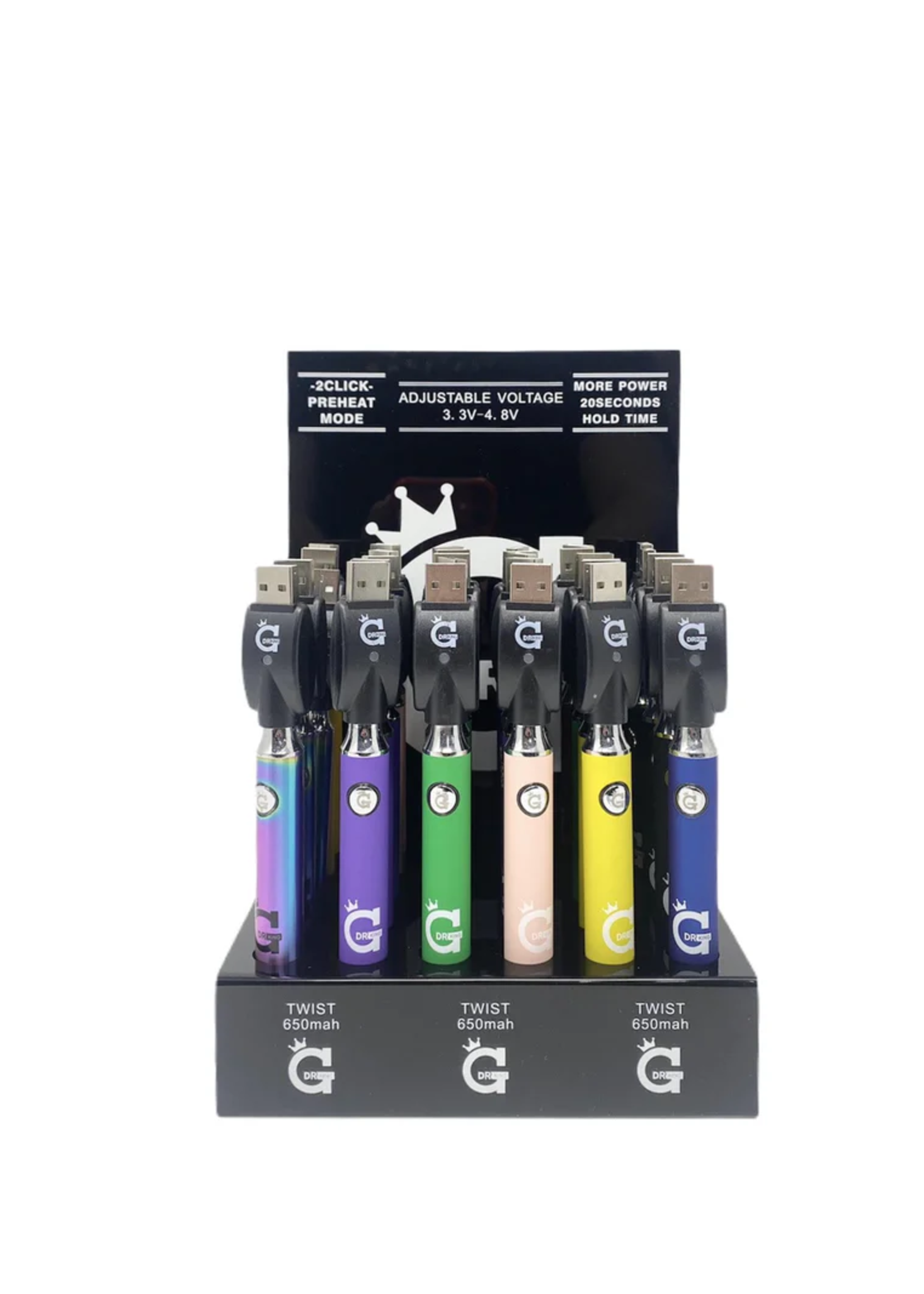 Dr King DR G King 650 mah Twist - 30ct $4 ea