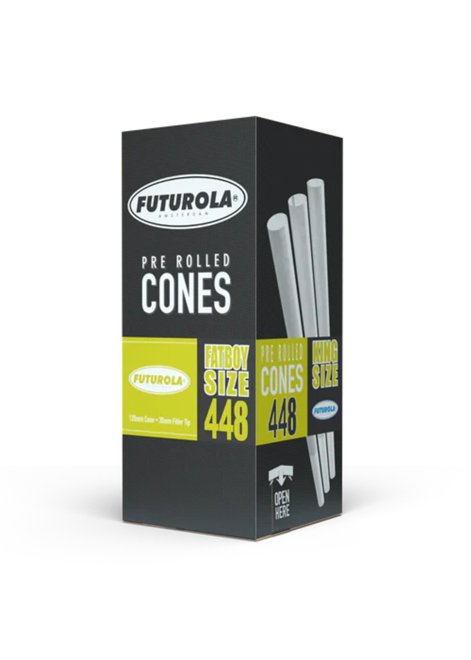 Futurola Futurola Pre-Rolled Cones Fatboy Size 448ct