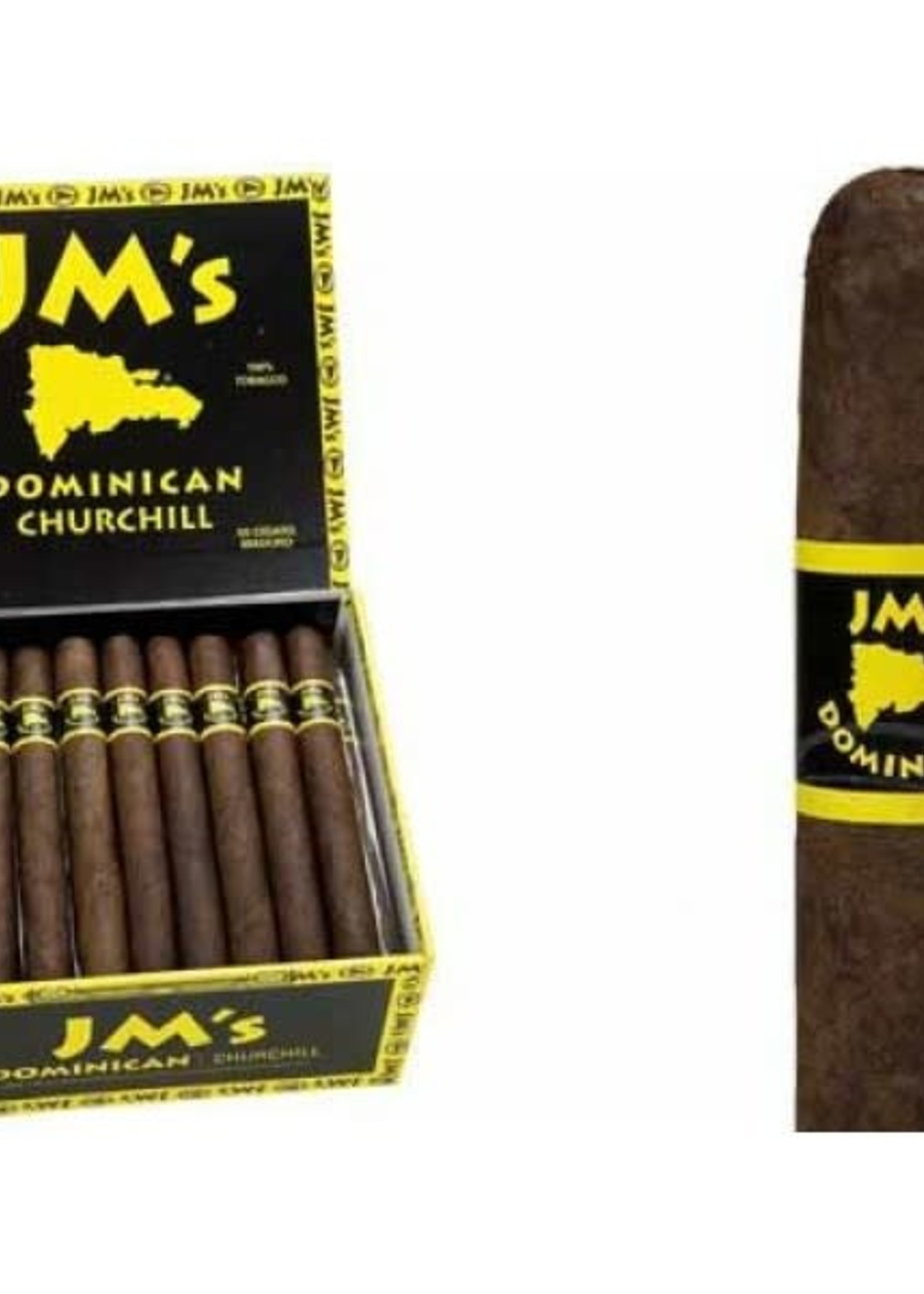 JM's JM's Dom Churchill Maduro 50ct