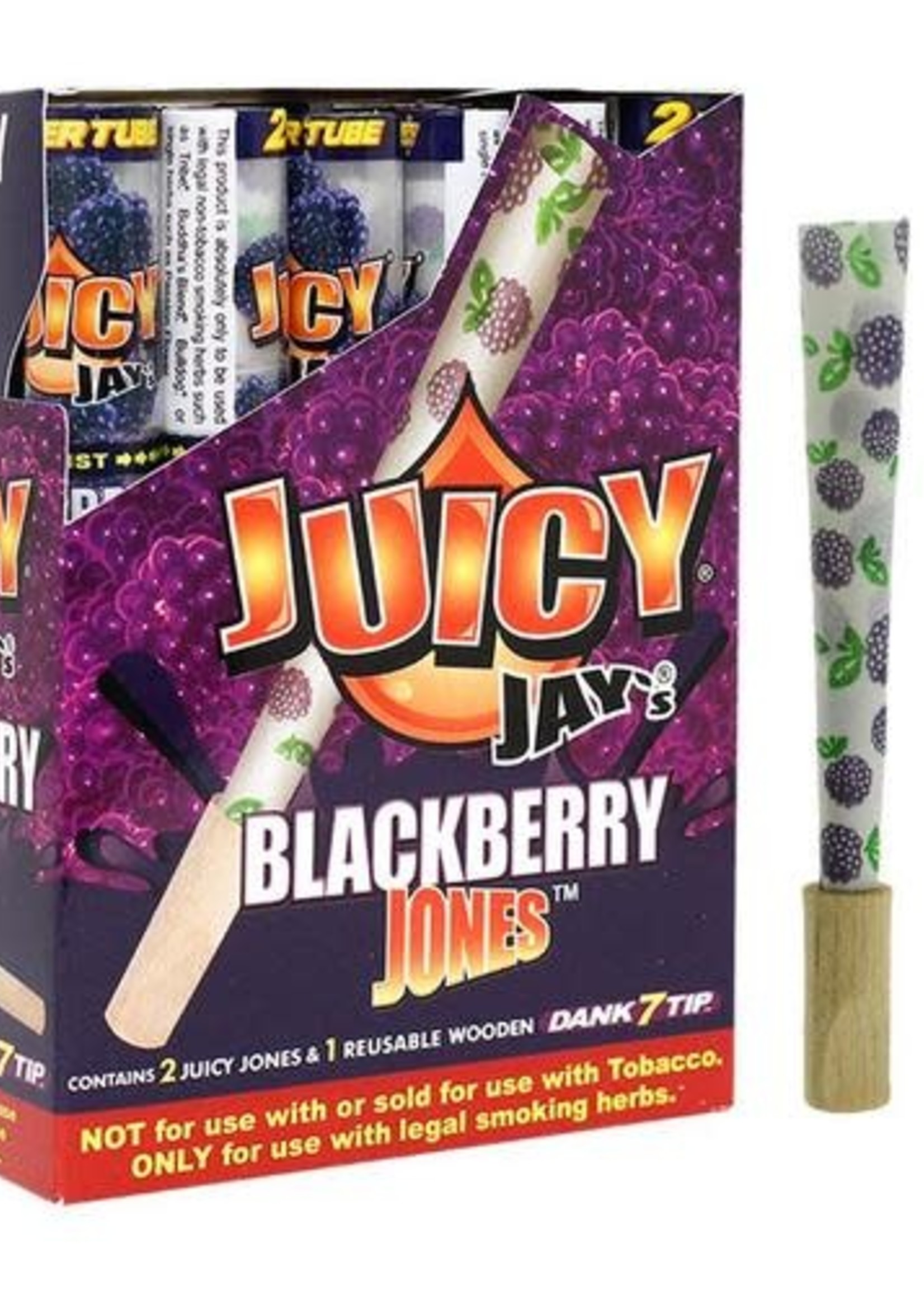 Juicy Jays Juicy Jay’s  Blackberry Jones 2PK 24ct
