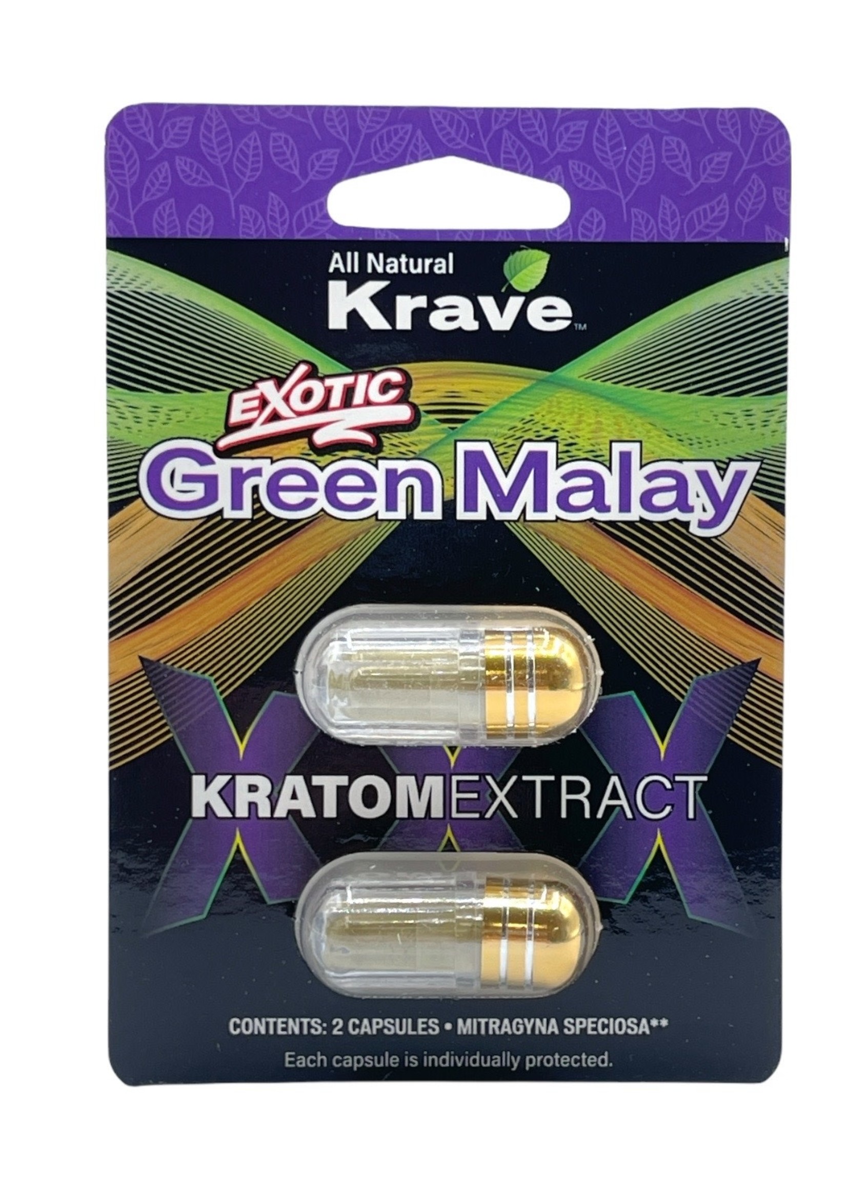 Krave Krave Extract 2 Capsule Blister -12 ct