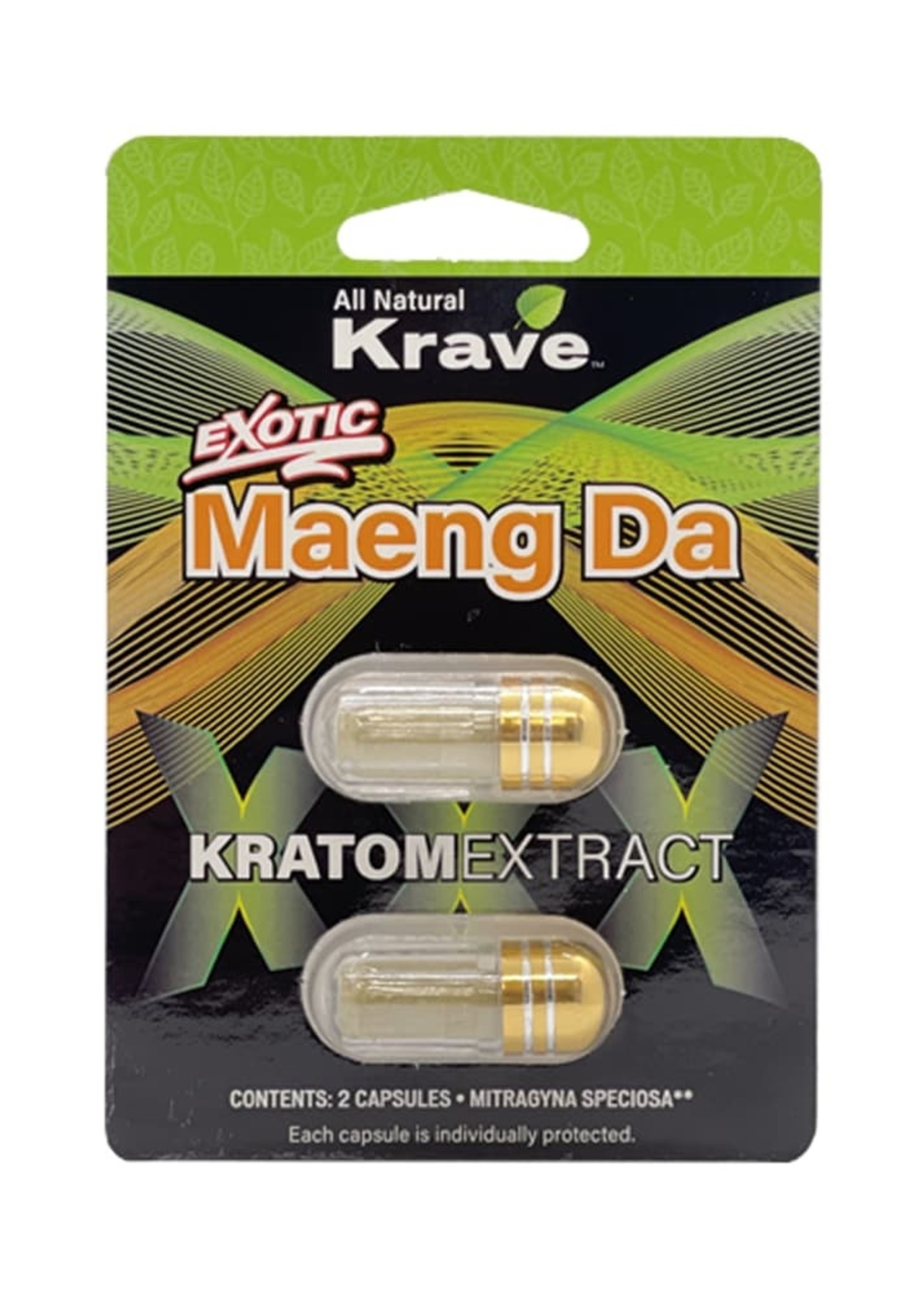 Krave Krave Extract 2 Capsule Blister -12 ct