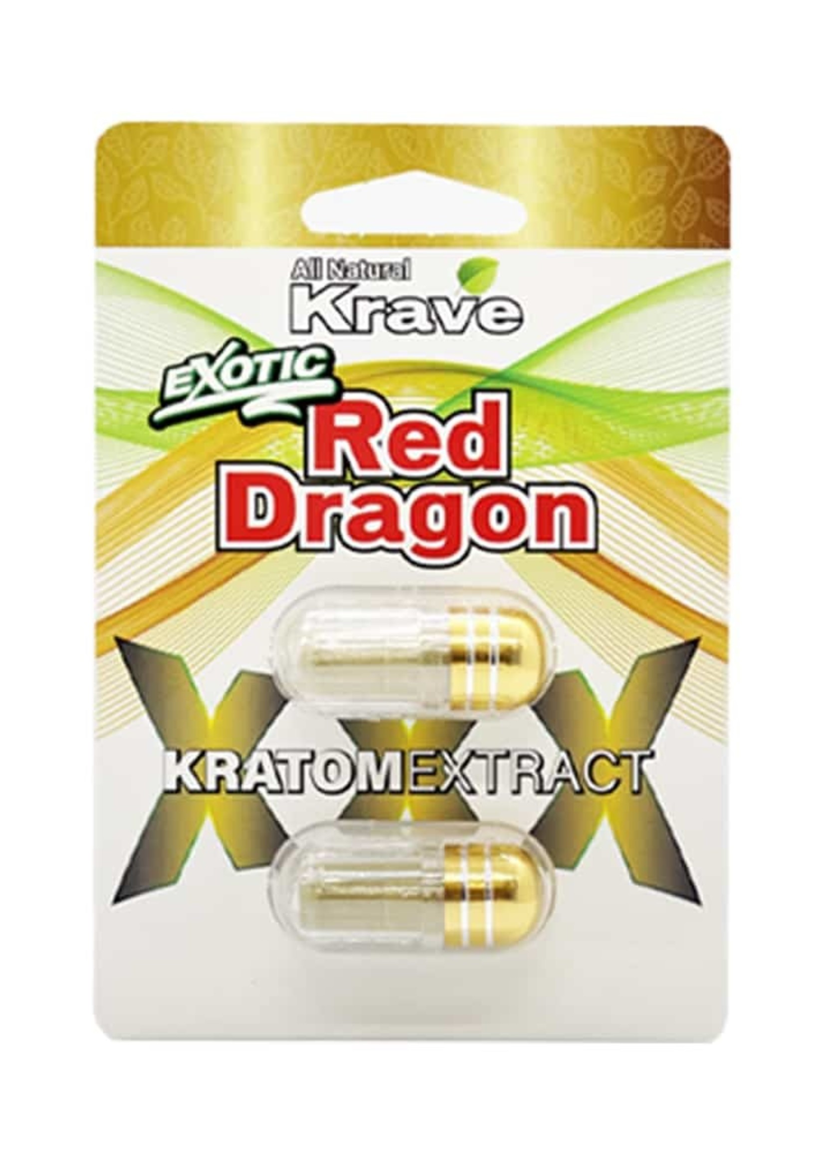 Krave Krave Extract 2 Capsule Blister -12 ct