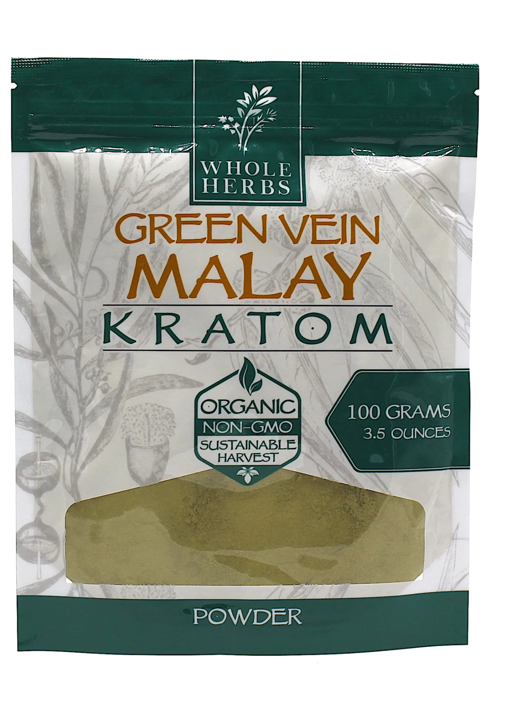 Whole Herbs Whole Herbs  Kratom 100g