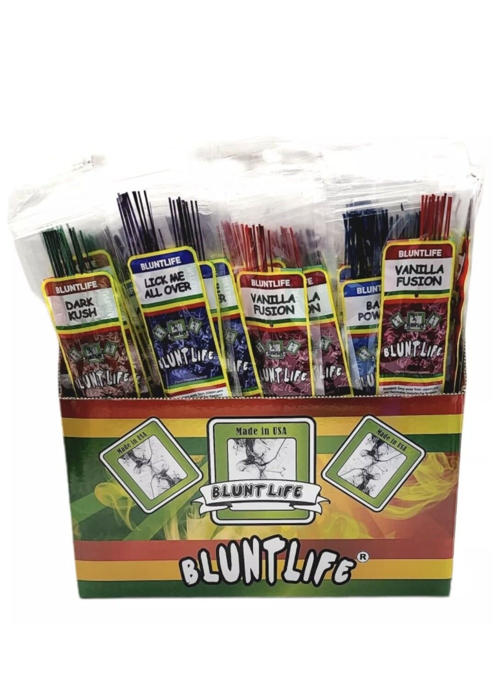 BluntLife Blunt Life Incense Reg Display 72ct
