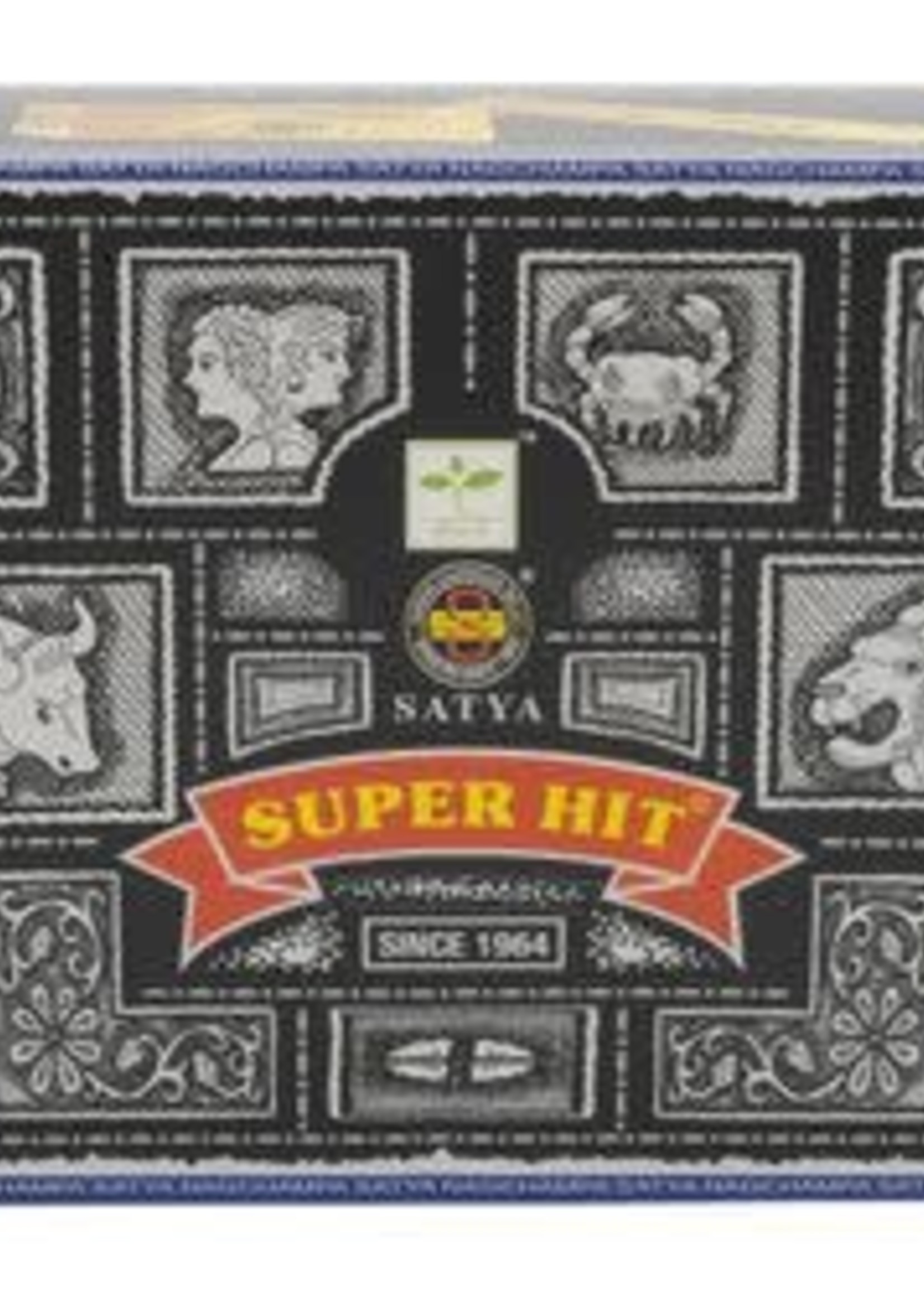 Satya Satya 15g Incense 12 ct Super Hit