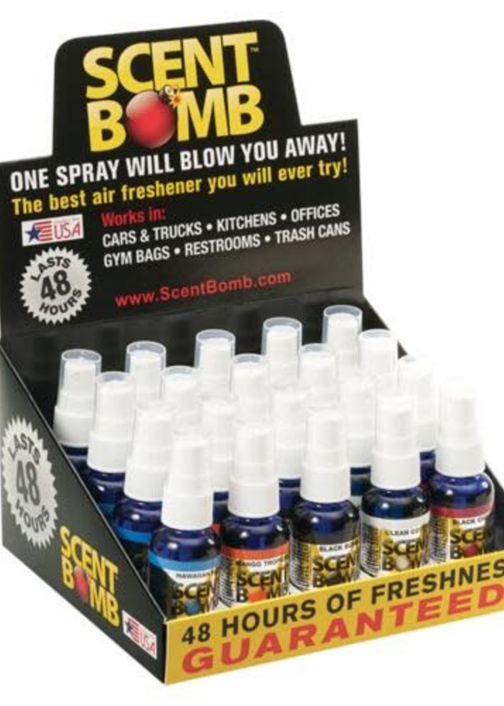 Scent Bomb Scent Bomb Spray Air Freshner 20ct $2 ea