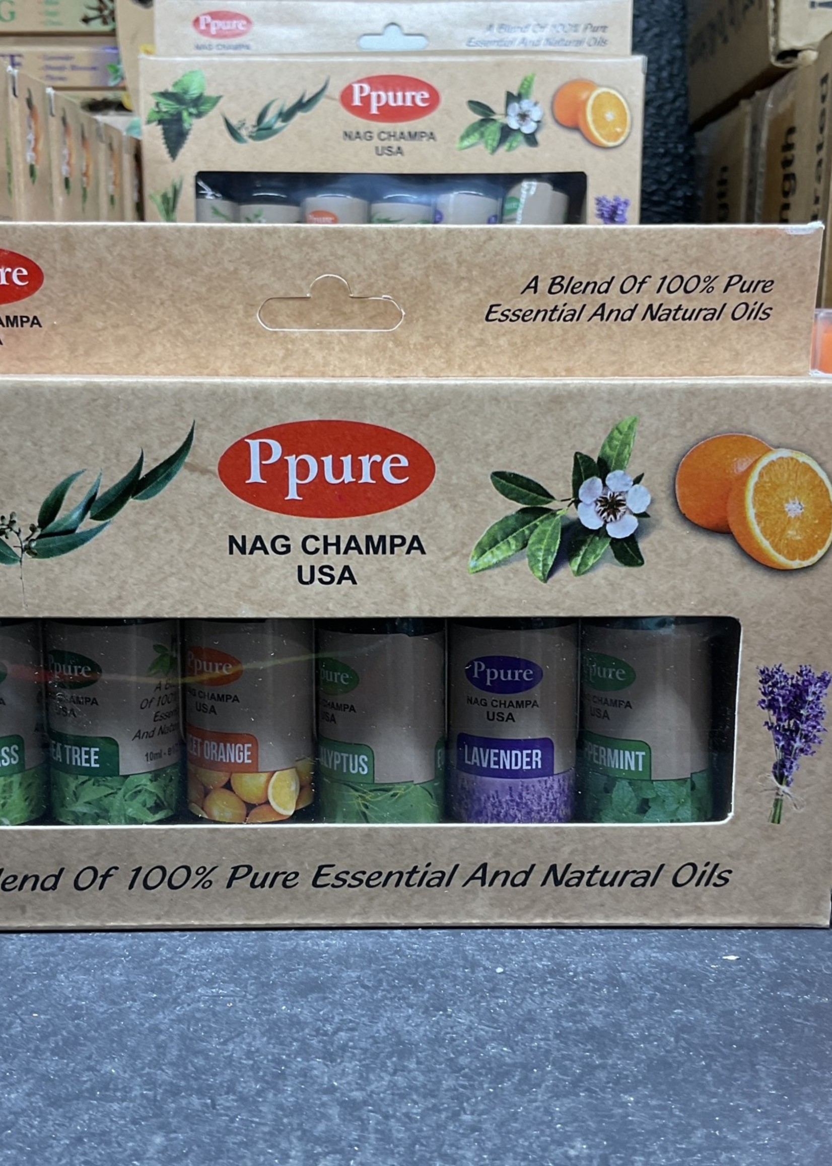 Ppure Ppure Oil 7 Chakra Gift Pack - 6 ct