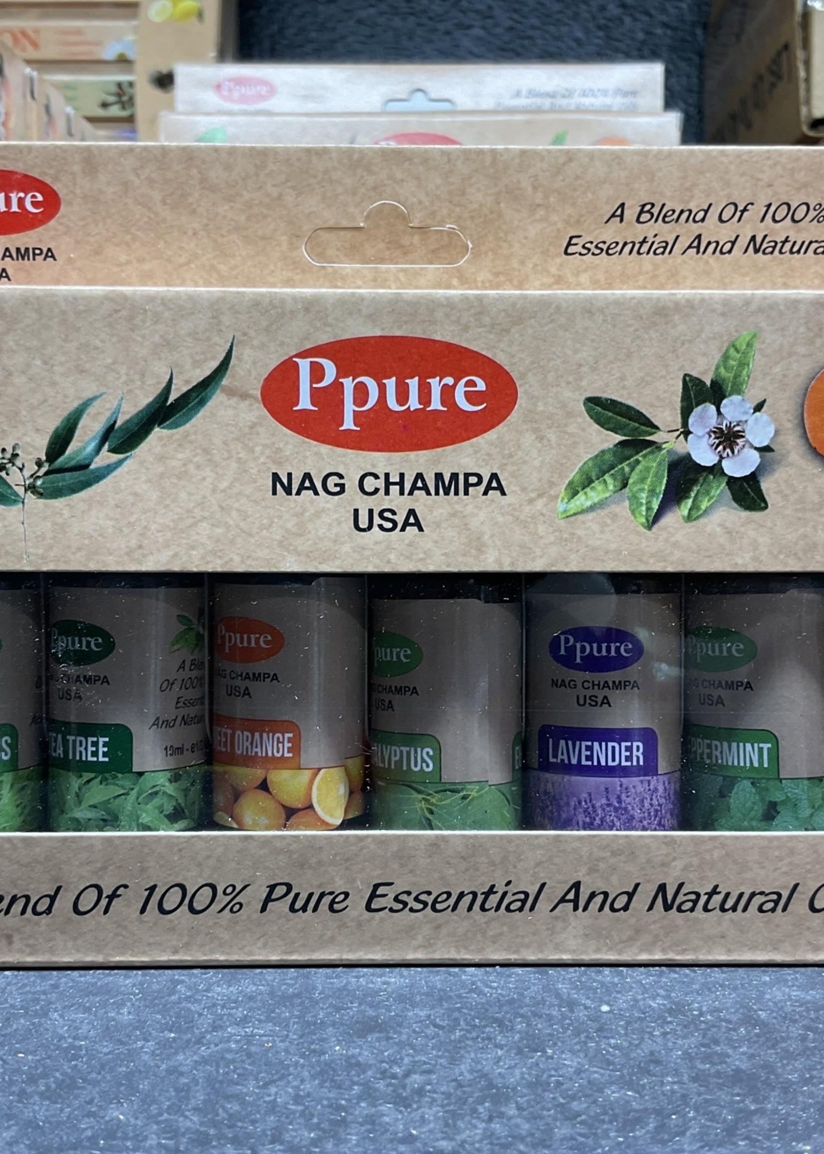 Ppure Ppure Oil 7 Chakra Gift Pack - 6 ct