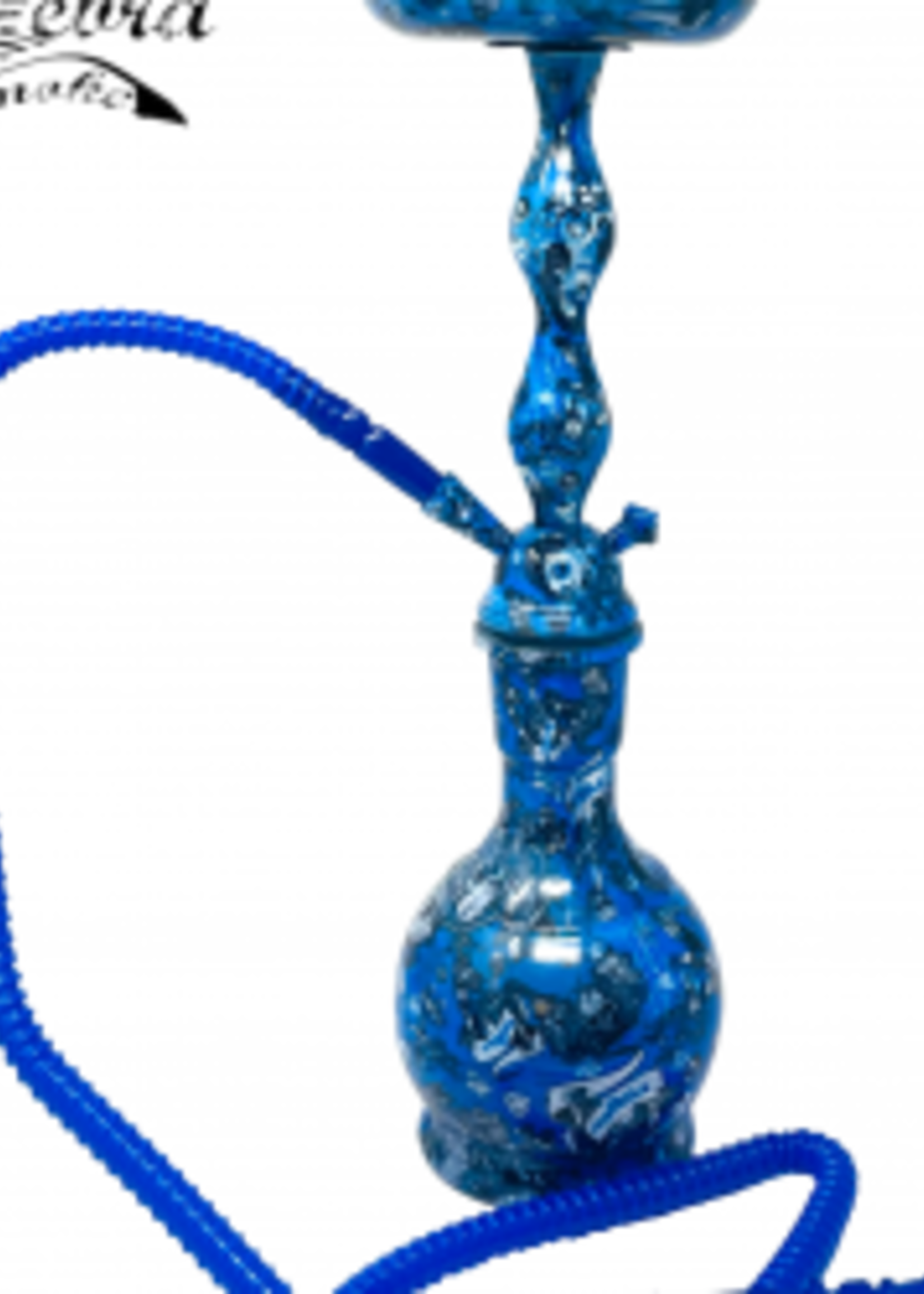 Zebra Zebra Ed Mordy Frankenstein Hookah 19"