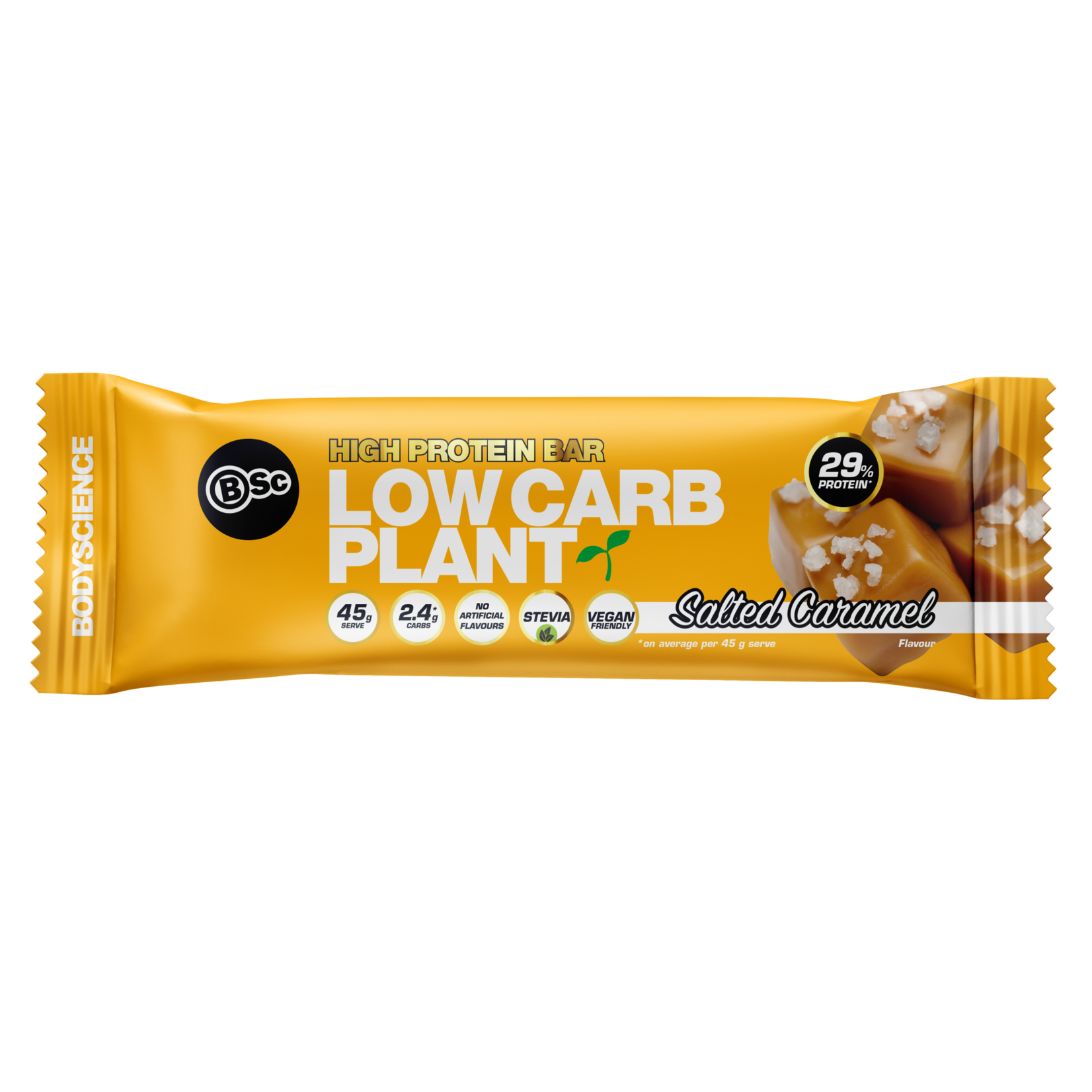 Body Science BSC HIGH PROTEIN LOW CARB PLANT BAR