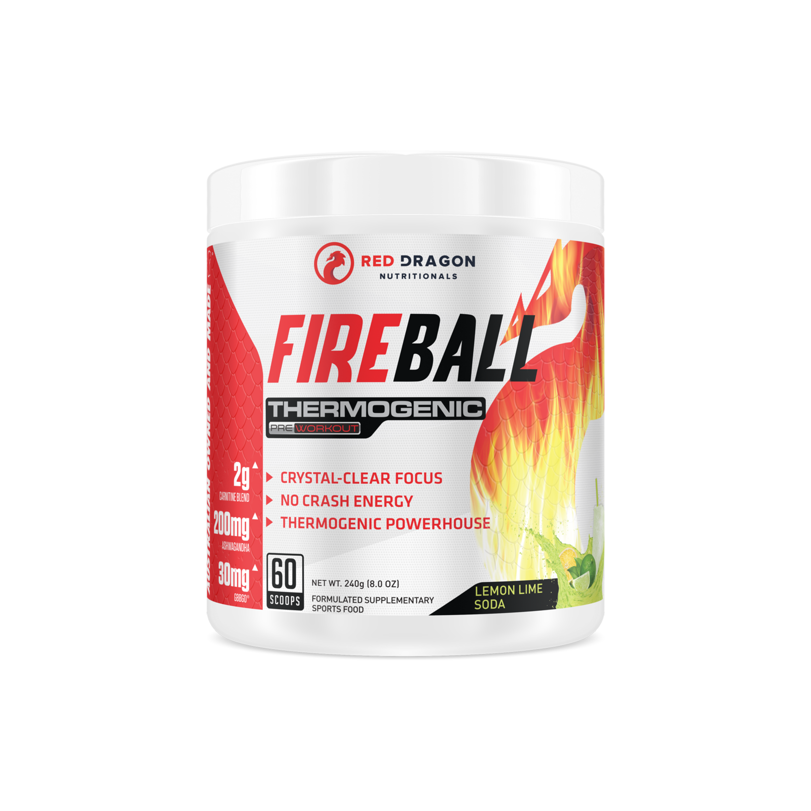 Red Dragon Nutritionals Fireball Thermogenic by Red Dragon Nutritionals