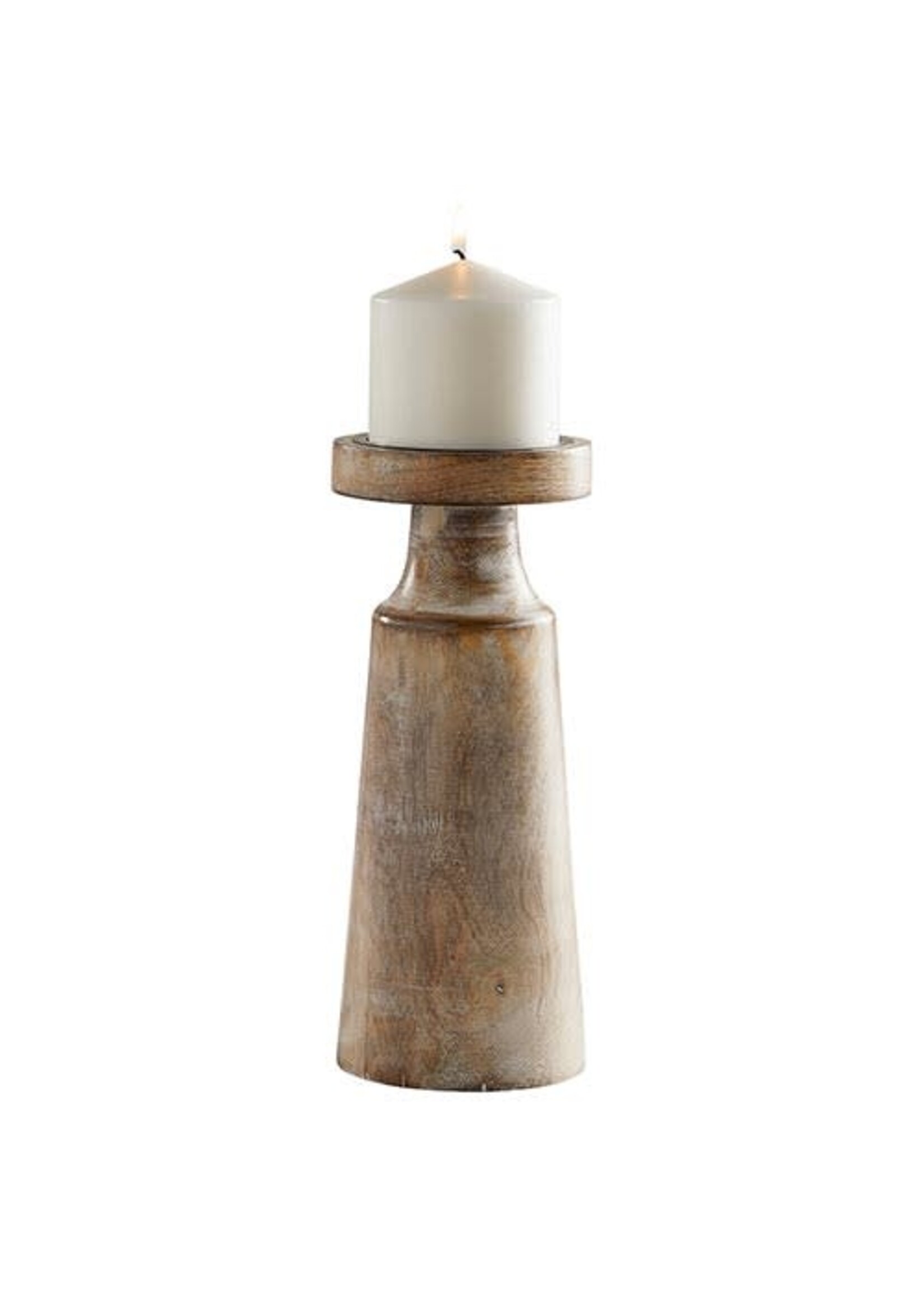 Mango Wooden Candle Holder