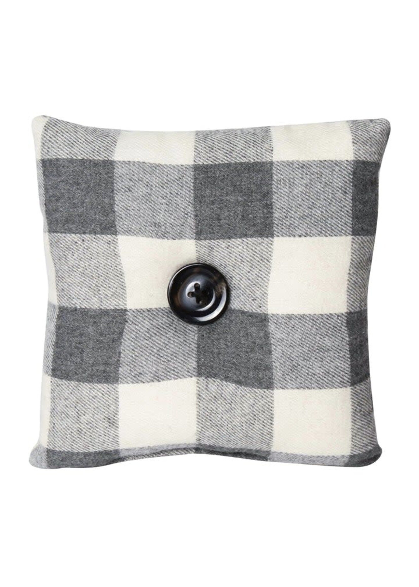 GW Check Fabric Mini Pillow 