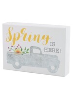 Spring Galvanized Truck Box Sign 