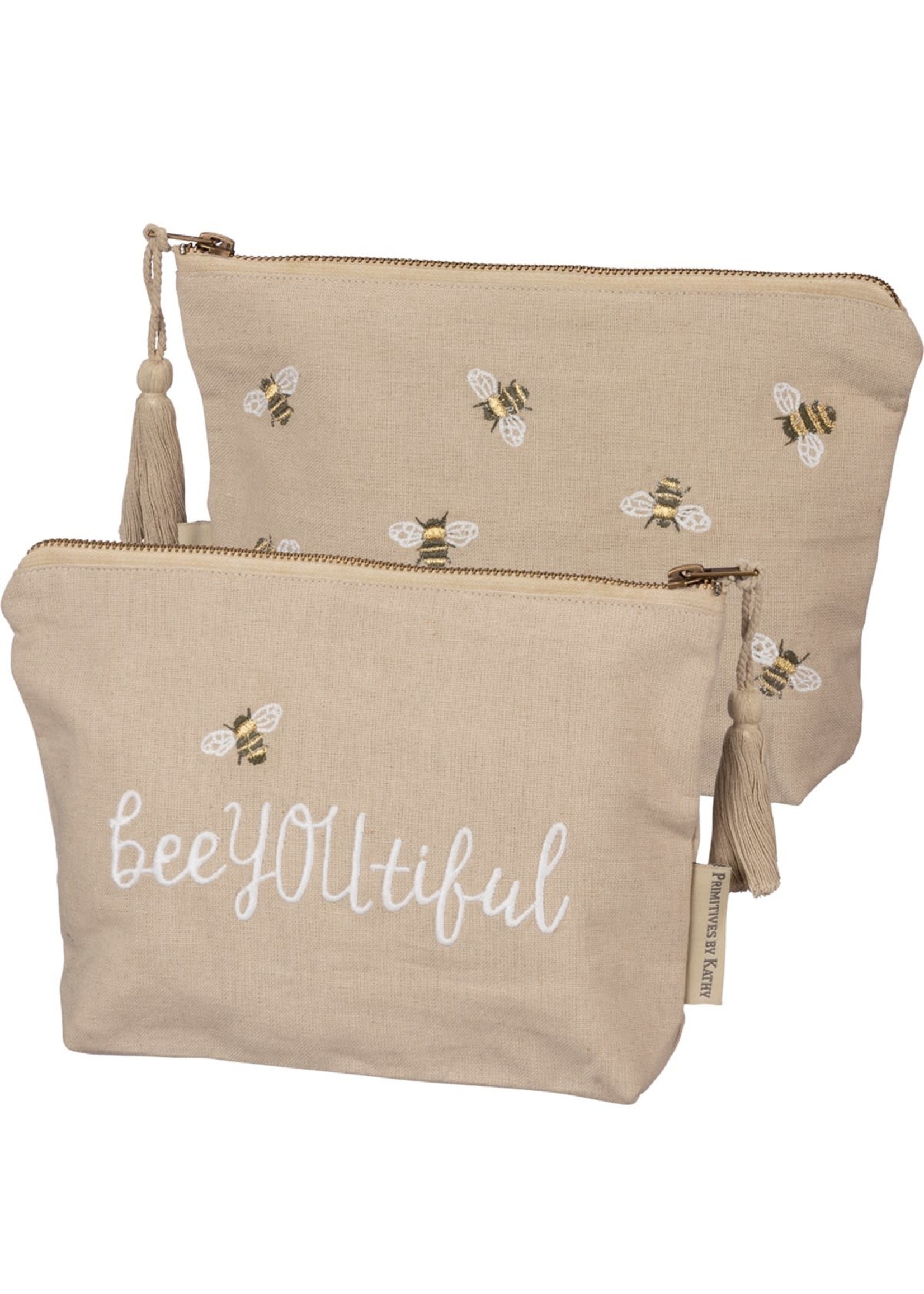 Zipper Pouch - Bee You	Tiful