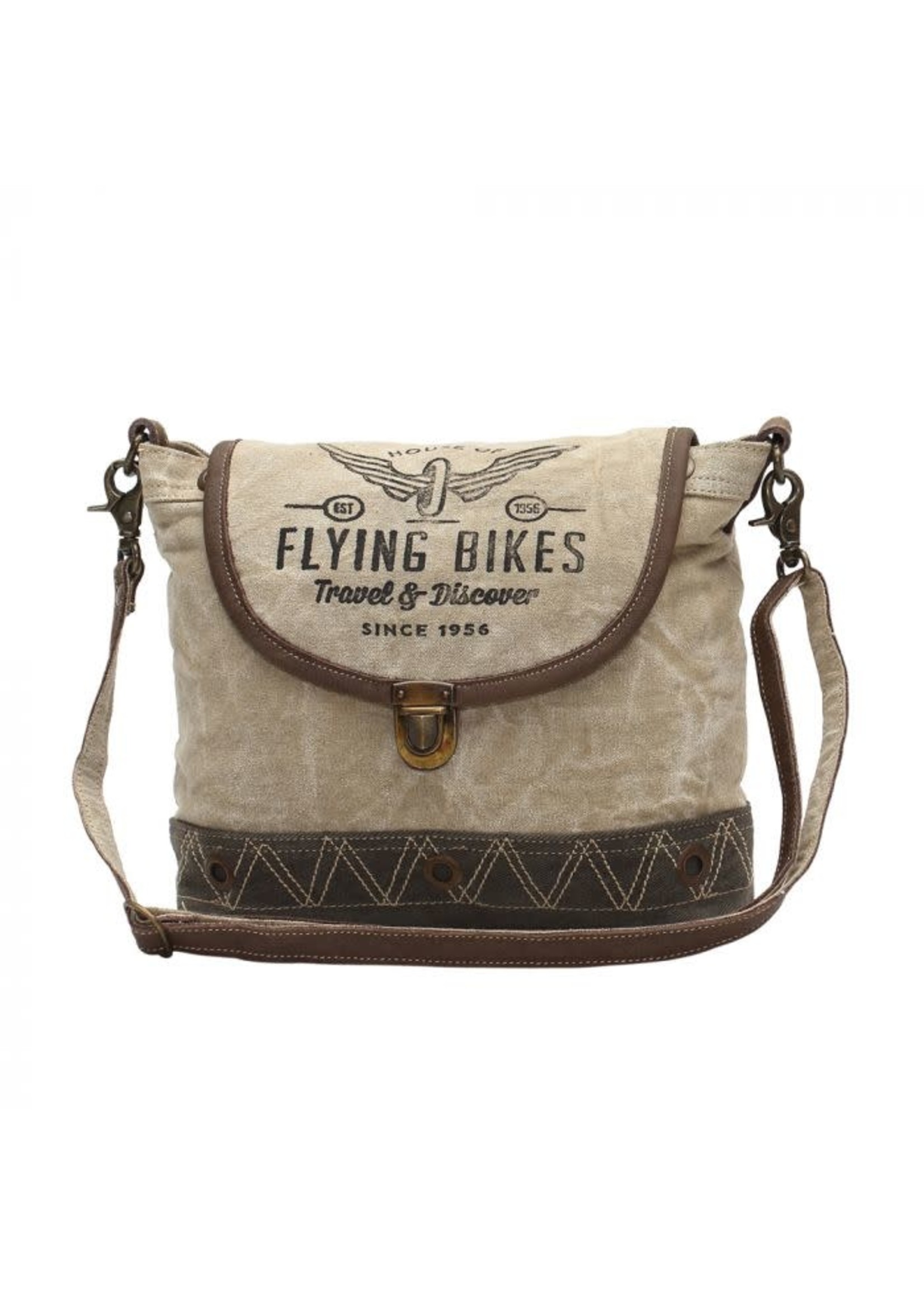 Myra Bag Flying Bikes Small & Crossbody Bag