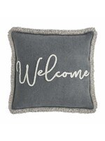 Blue Welcome Pillow