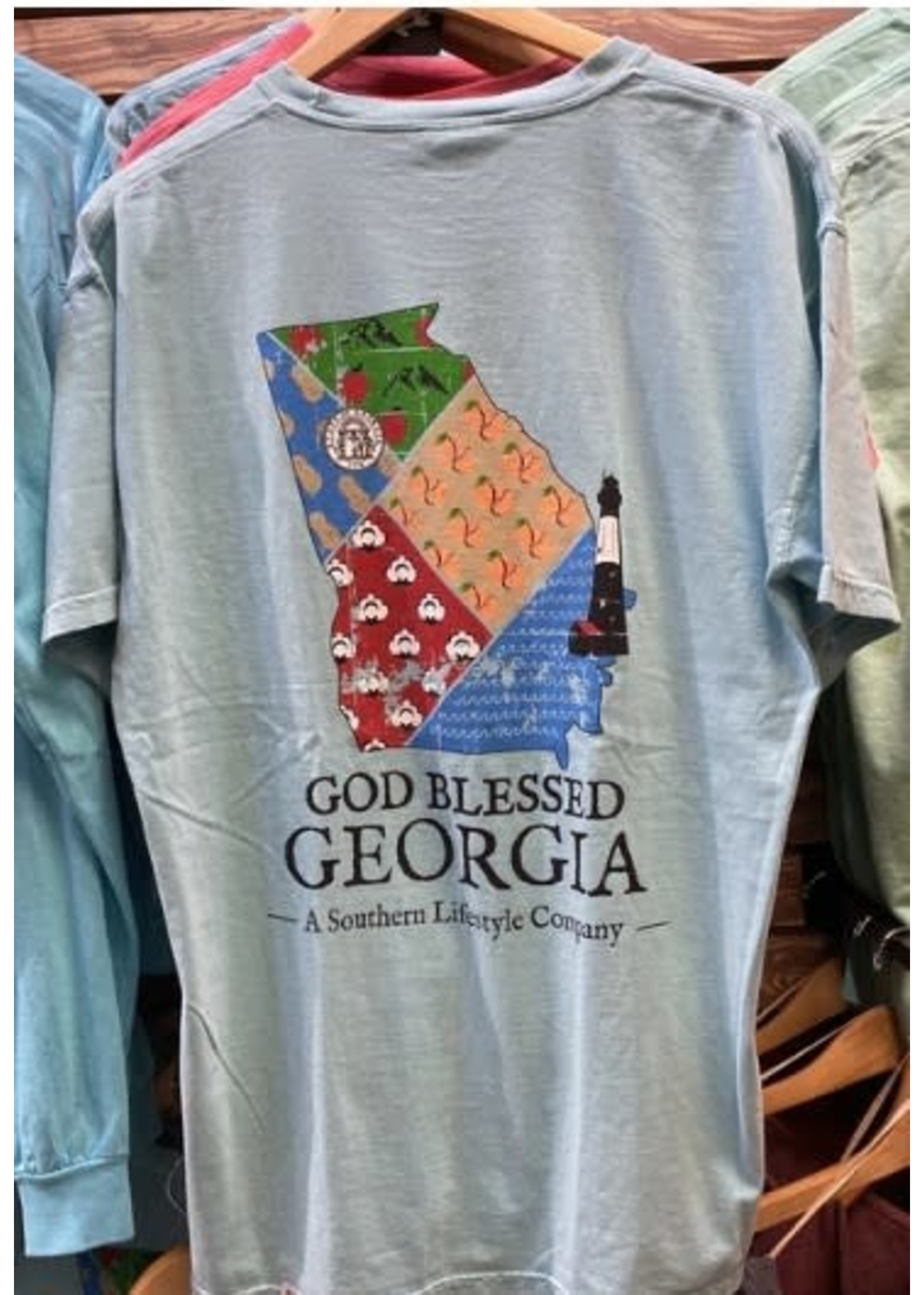 A Southern Lifestyle Co. God Bless Georgia