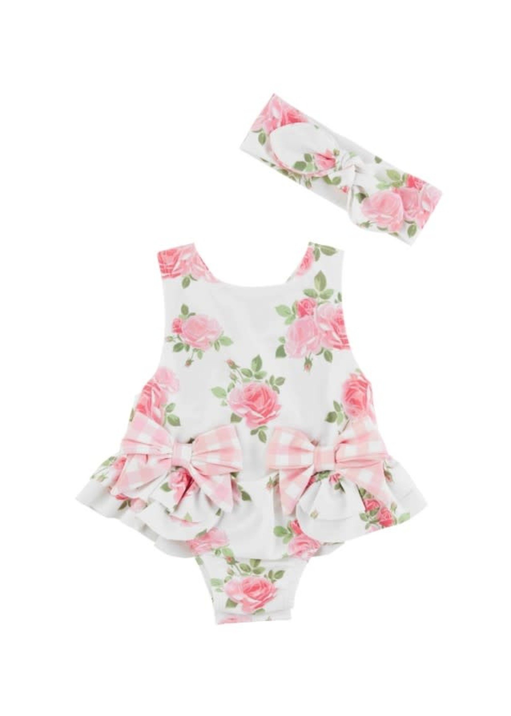 Rose Bow Swimsuit