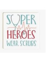 Coaster Super Hero Scrubs