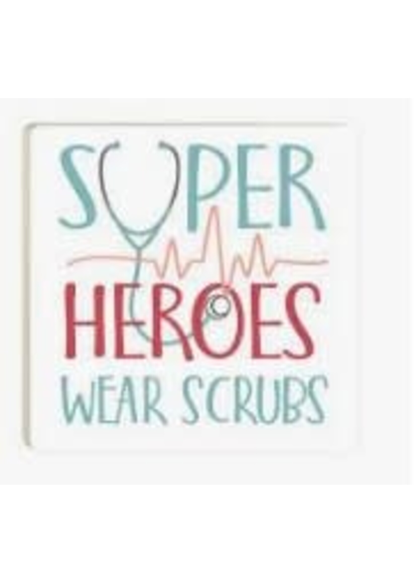 Coaster Super Hero Scrubs