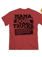 Straight Up Southern Mama, Dogs, Trucks Short Sleeve Youth