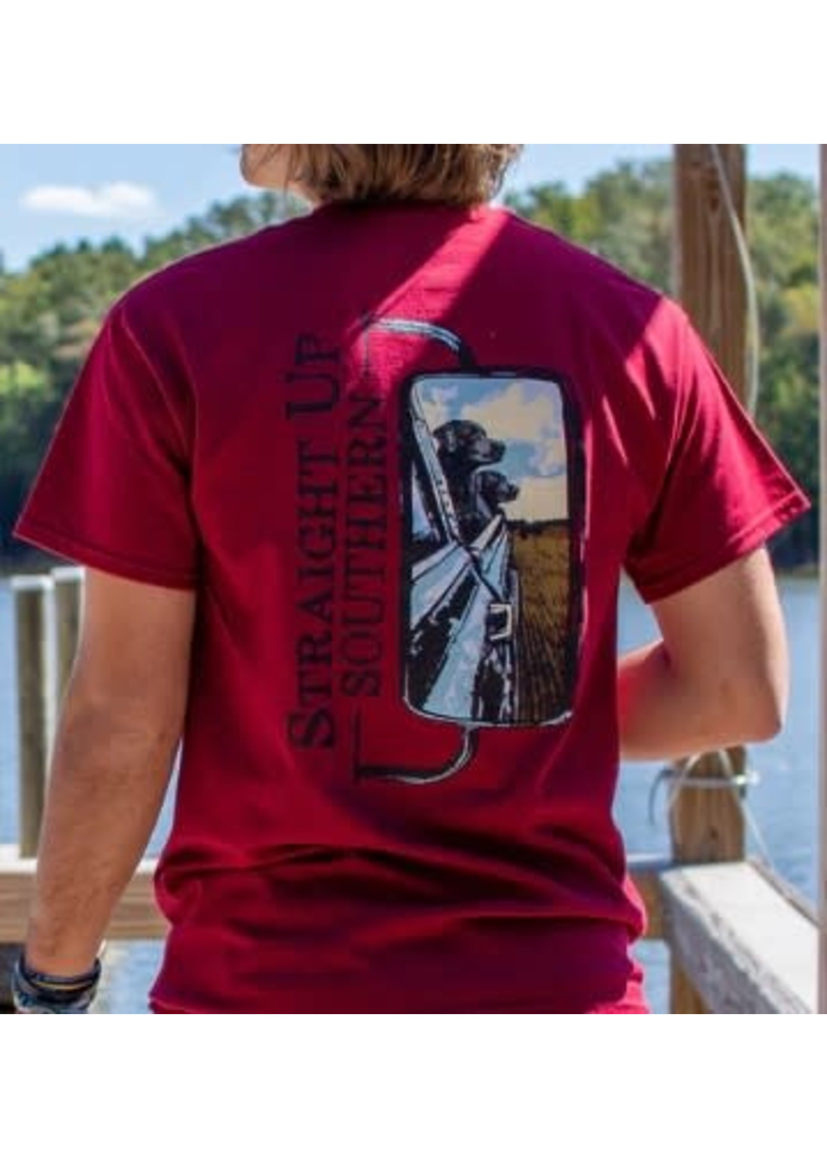 Straight Up Southern Mirror Dogs Short Sleeve