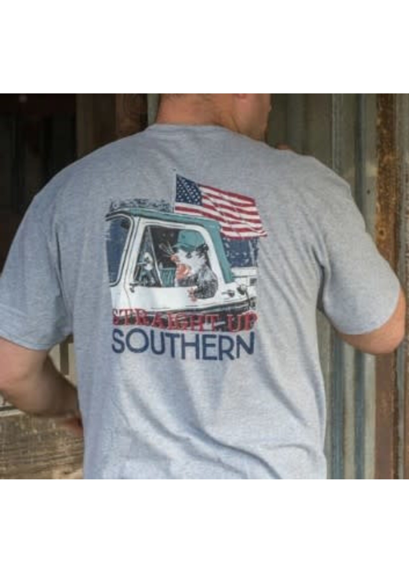 Straight Up Southern Truck Opossum Short Sleeve Youth