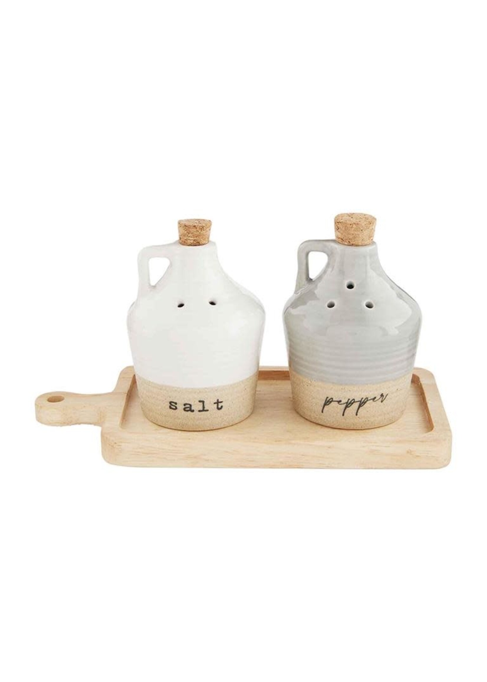 Stoneware Jug Salt Pepper Set