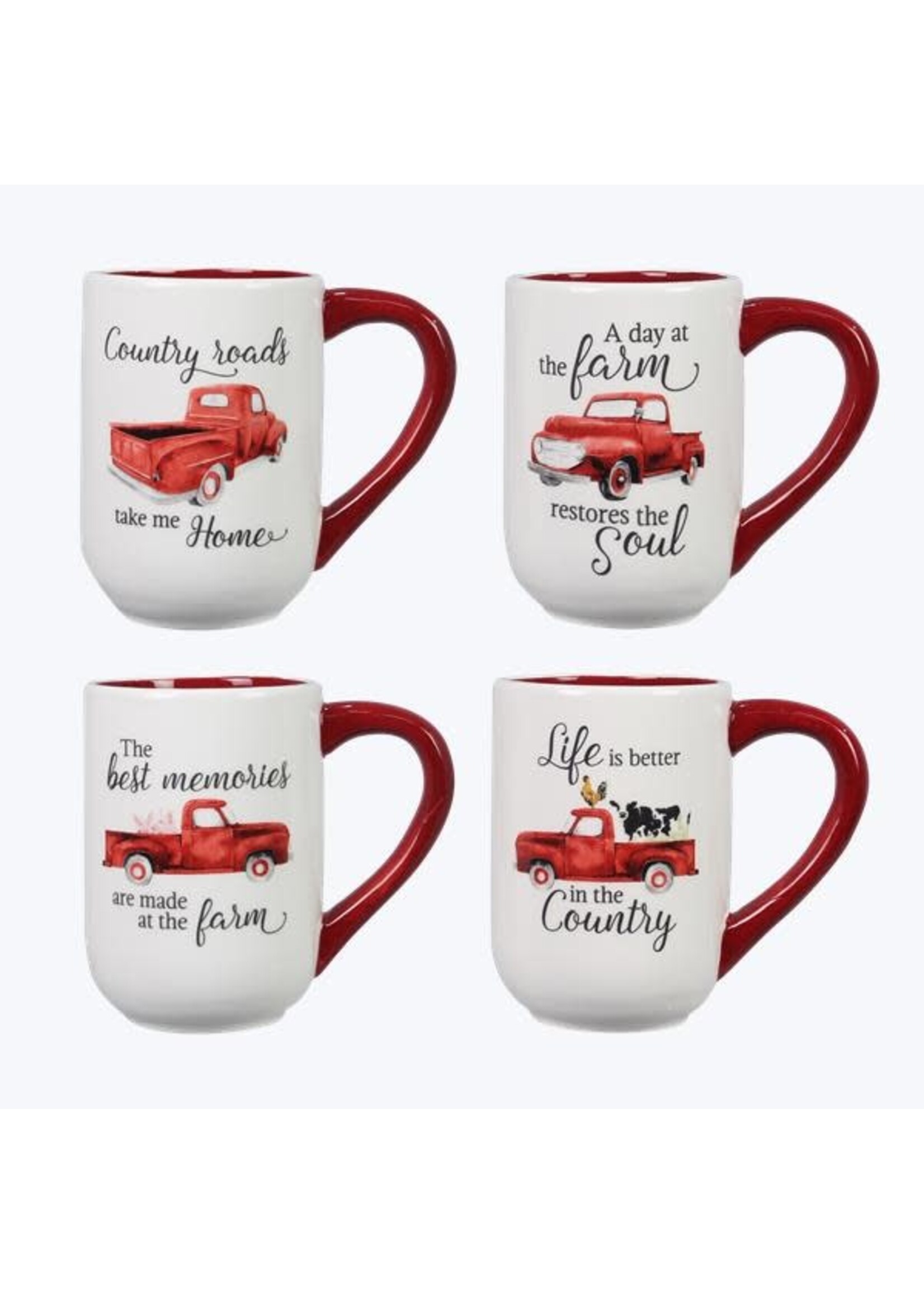 Red Truck Mug