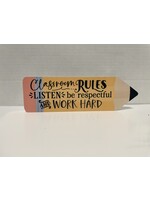 Classroom Rules Sitter