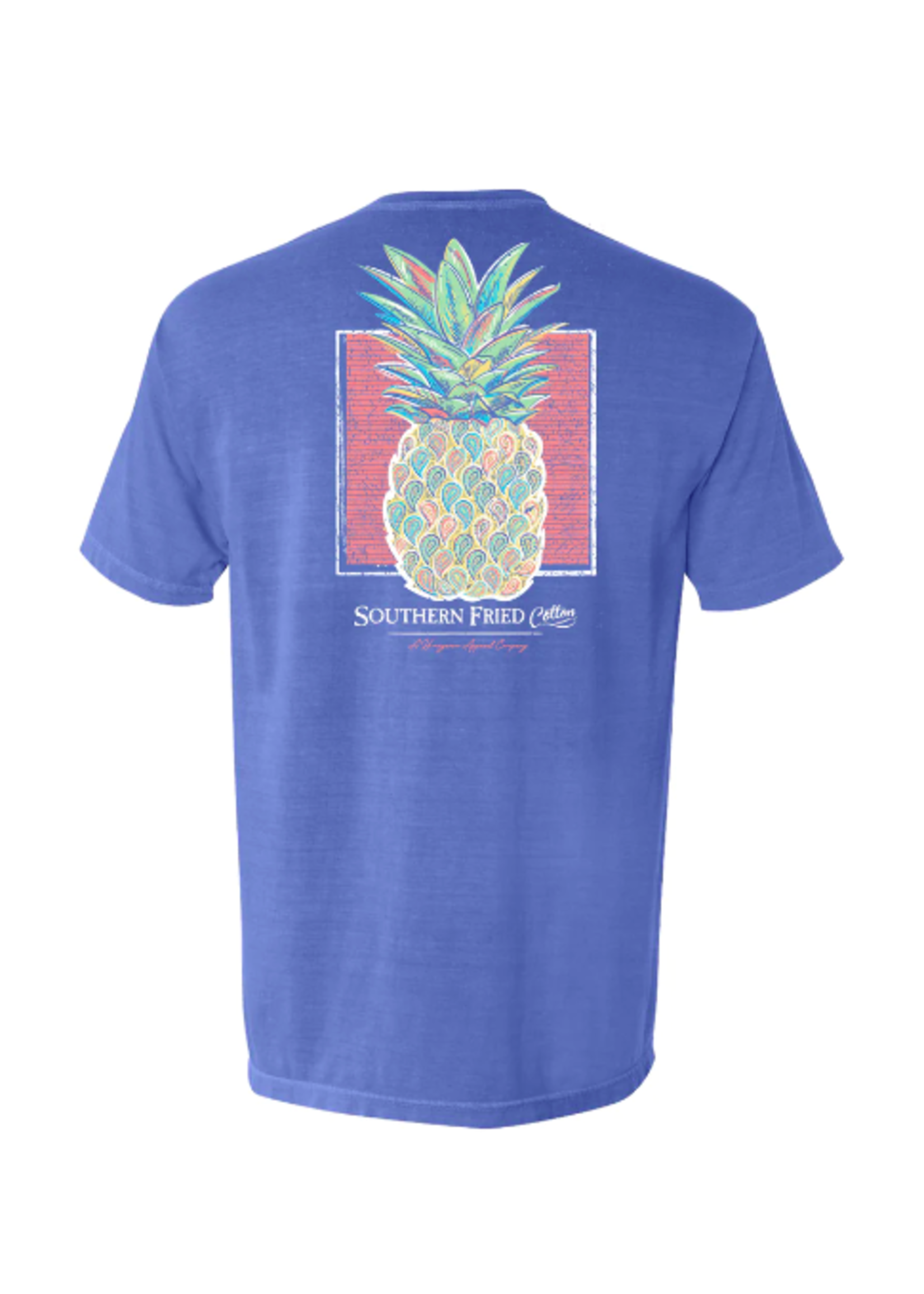 Southern Fried Cotton Paisley Pineapple