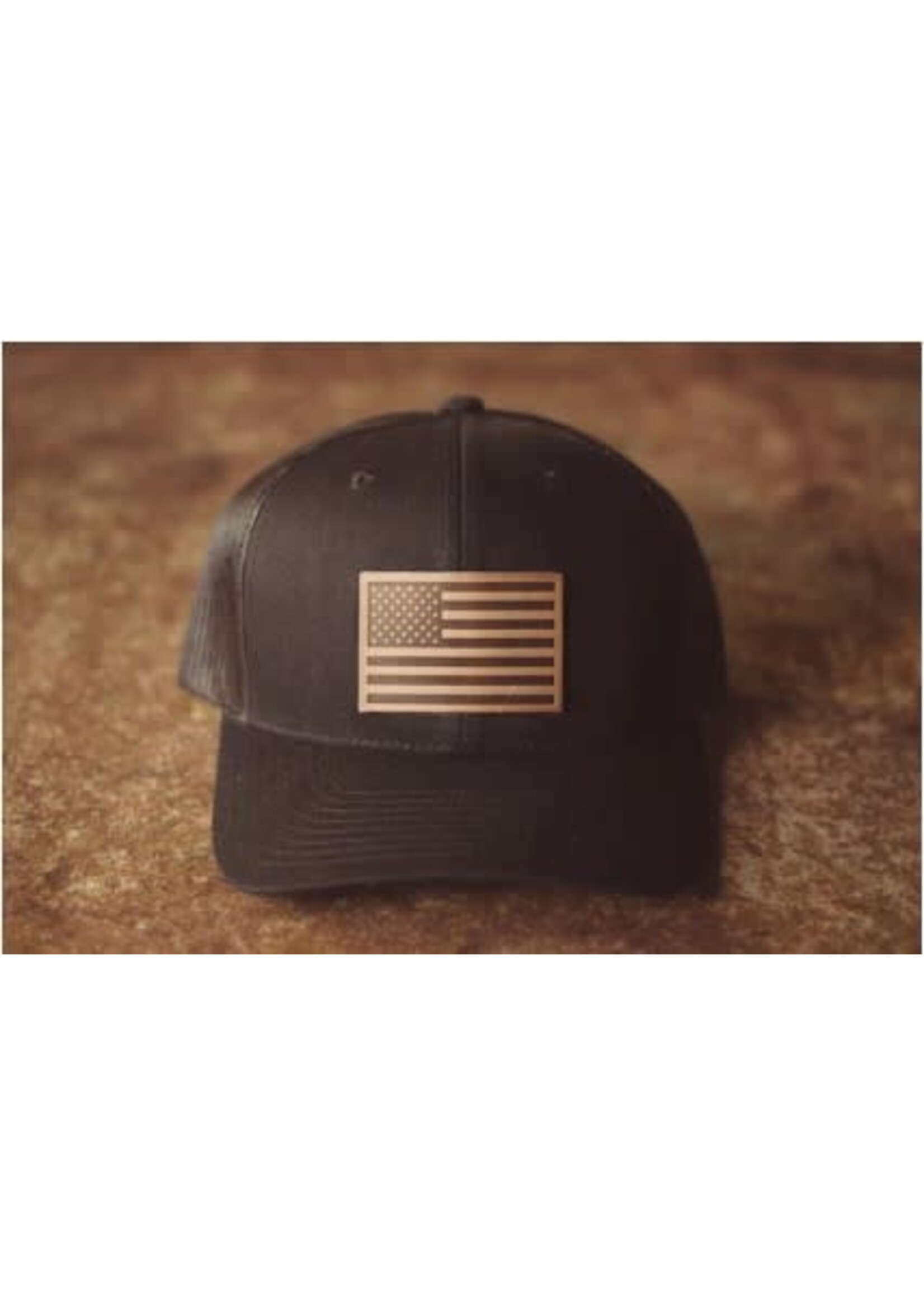 American Flag Patch Hat