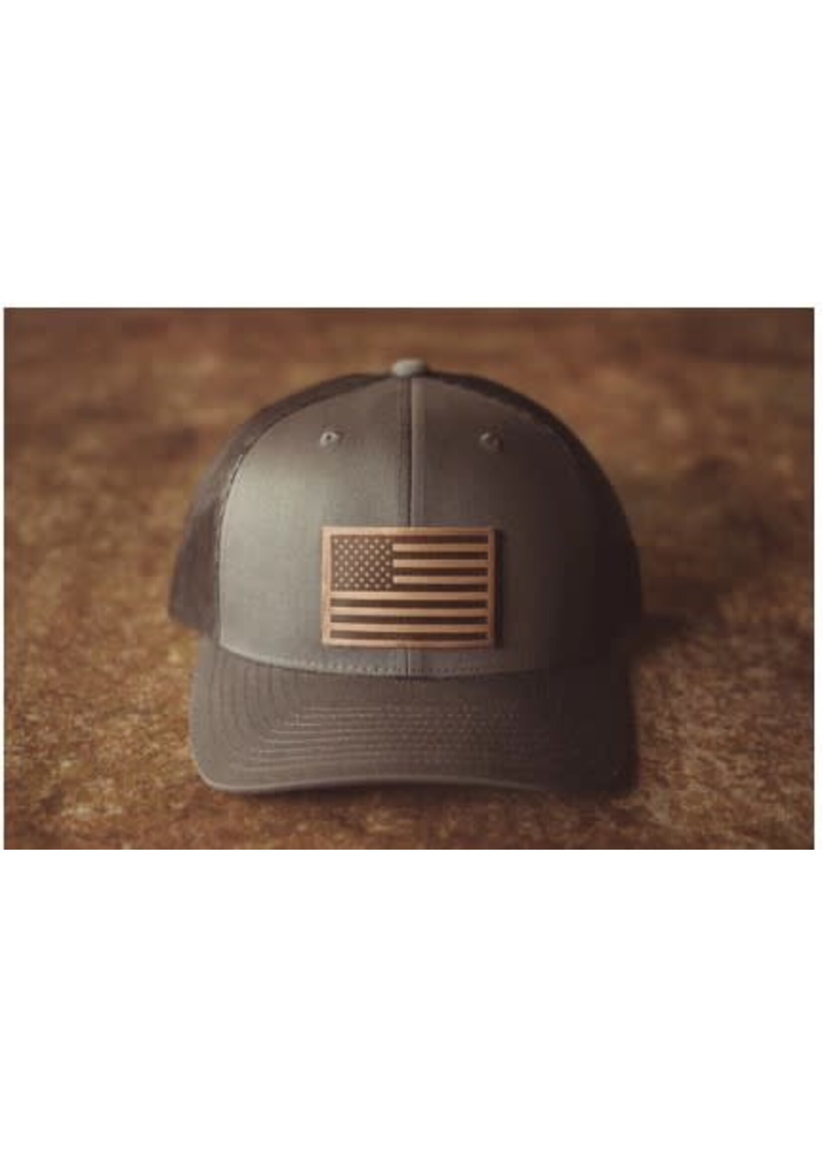 American Flag Patch Hat