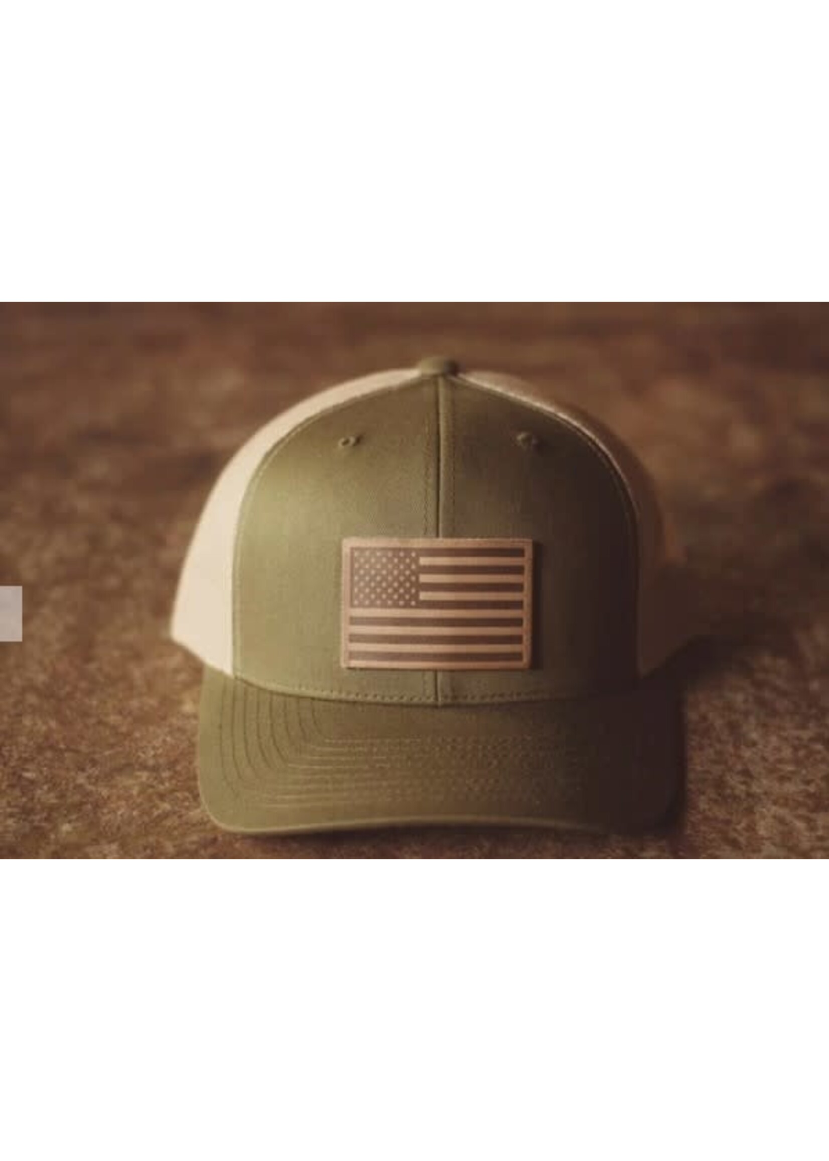 American Flag Patch Hat